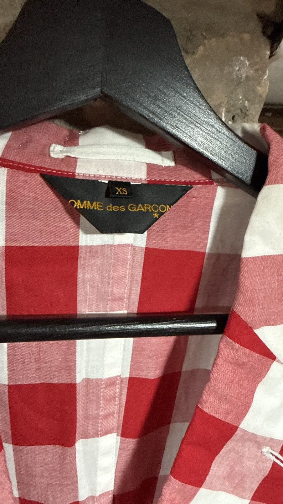 Comme des Garcons Comme des garcons tuxedo gingham jacket Size US XS / EU 42 / 0 - 4 Thumbnail