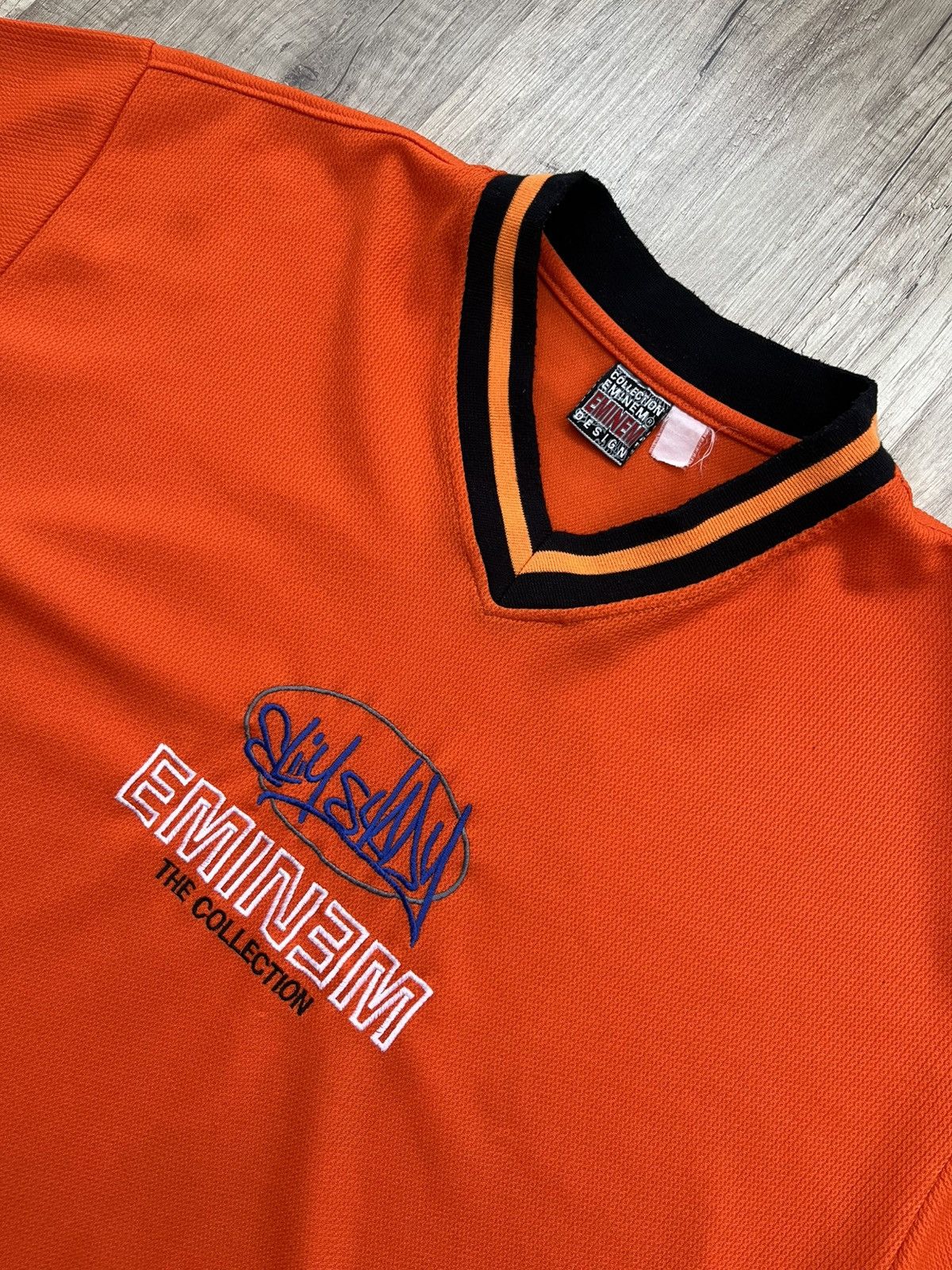 Eminem × Vintage Eminem Design T-Shirt Orange Unisex Size L Size US L / EU 52-54 / 3 - 4 Thumbnail