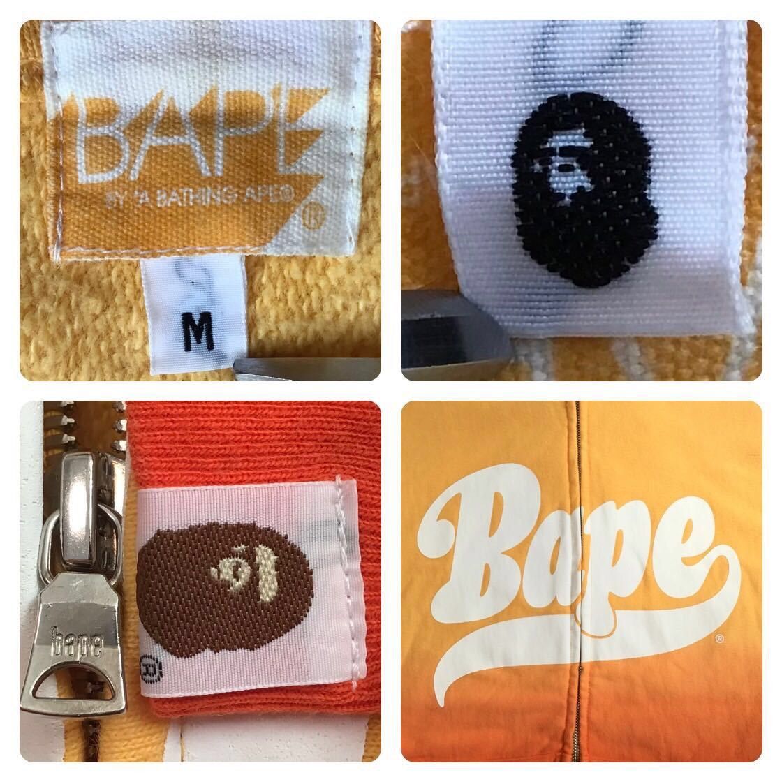 Bape × Nigo Gradation color BAPE logo full zip hoodie a bathing ape NIGO Size US M / EU 48-50 / 2 - 6 Thumbnail