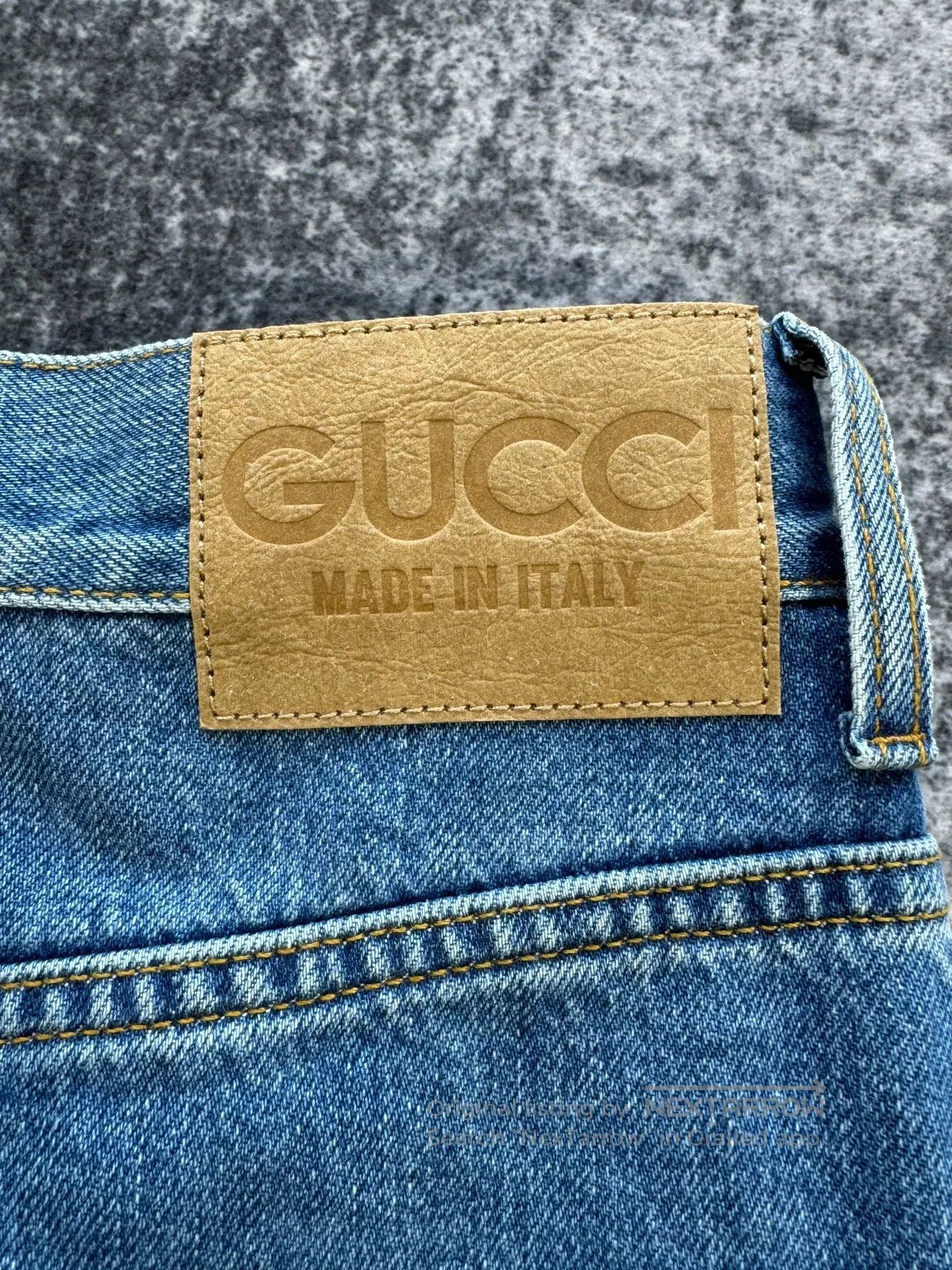 Gucci Guicci Horsebit Turn-Up Jeans| Size 25" / US 0 / IT 36 - 5 Thumbnail