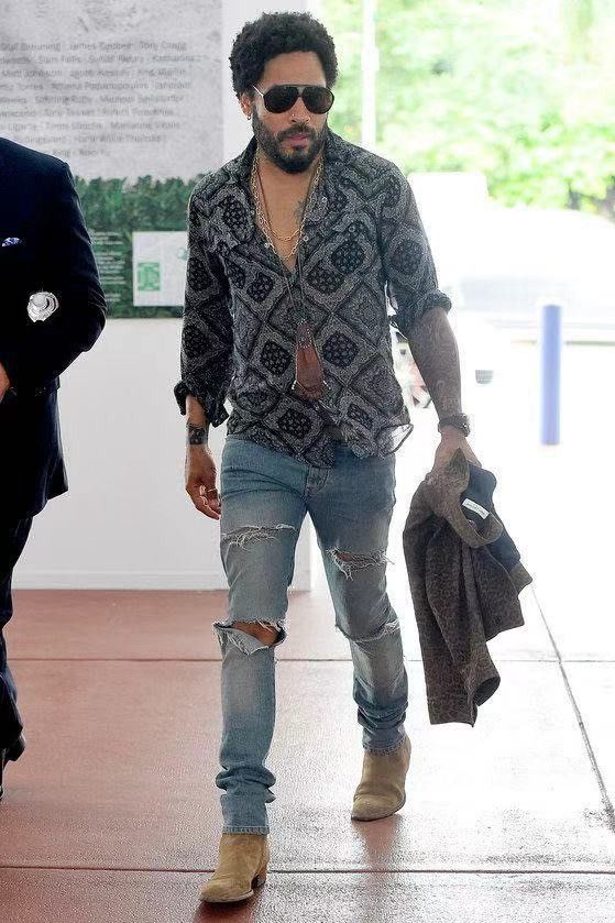 Saint Laurent Paris SAINTLAURENTPARIS BY HEDI SLIMANE 15SS Bandana Western Shirt Size US S / EU 44-46 / 1 - 8 Thumbnail
