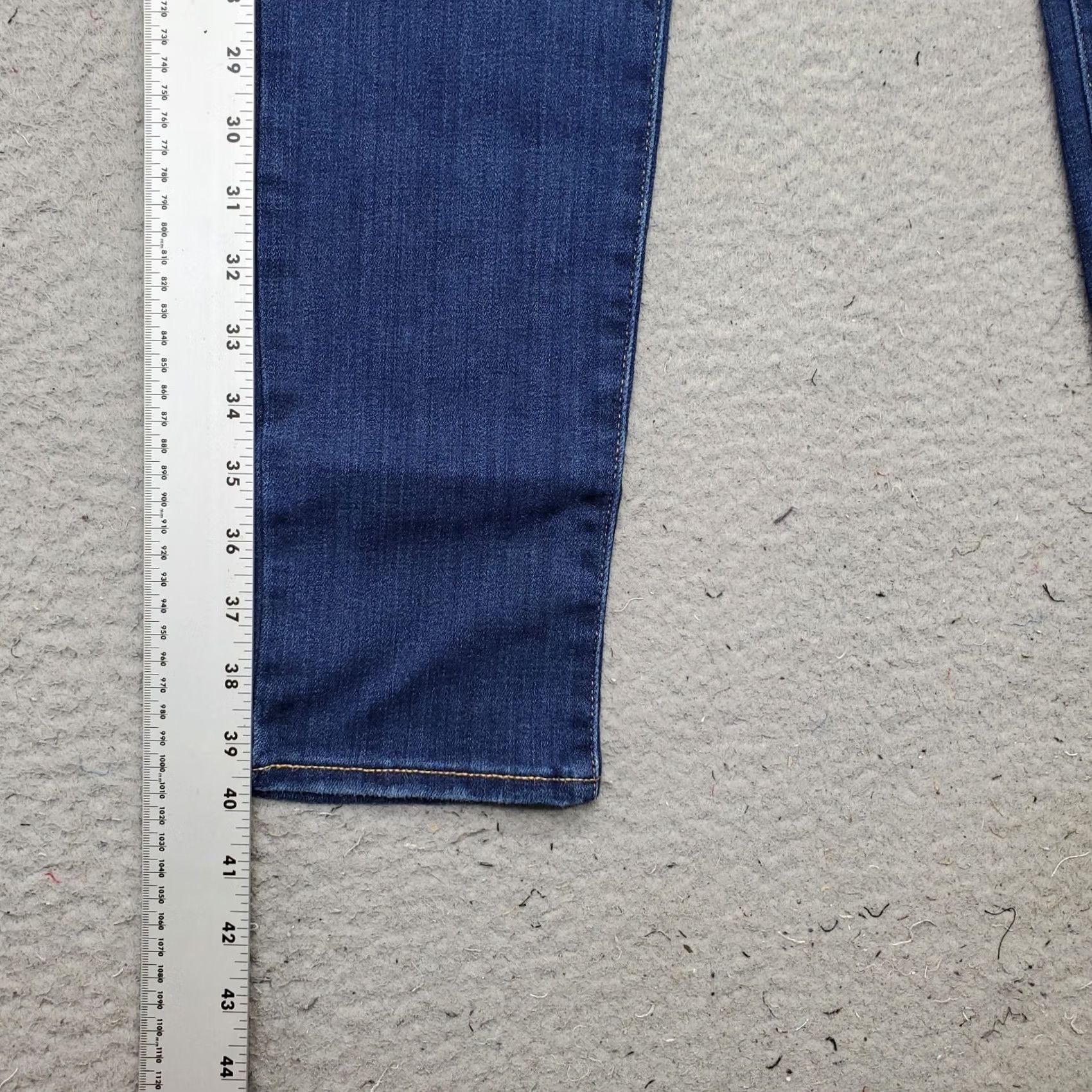Levi's Levi's Jeans Womens 30/30 Blue Denim Stellar Stretch Mid-Rise 311 Shaping Skinny Jeans Size 30" / US 8 / IT 44 - 3 Thumbnail