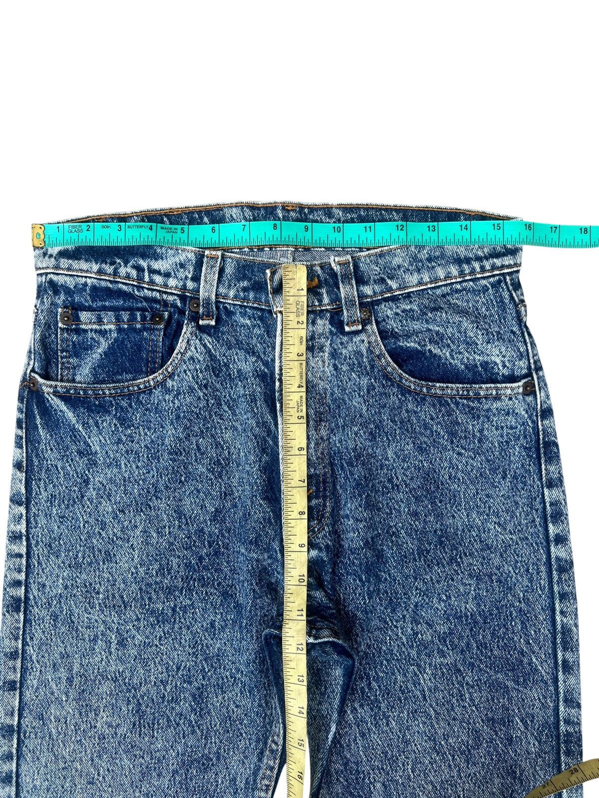 Levi's Vintage 80s Levi’s 505 Acid Wash Denim Jeans Size US 31 - 4 Thumbnail