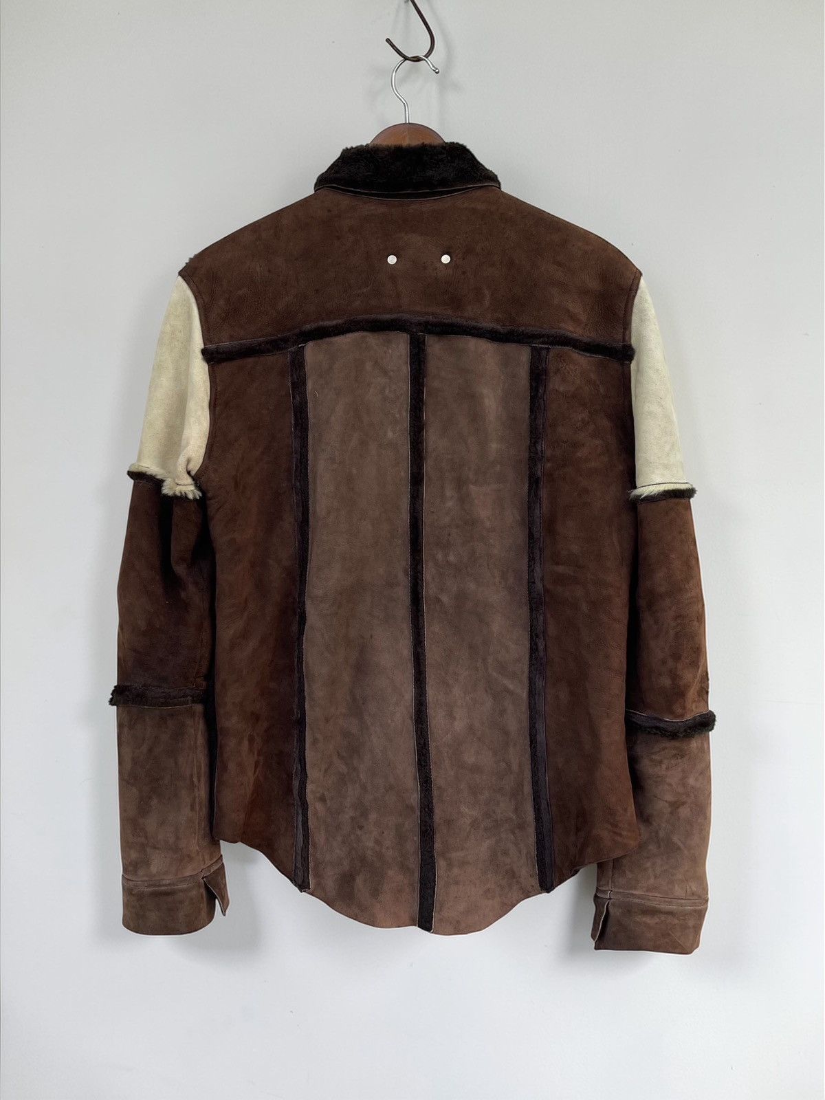 A&G Rock 🔥RARE🔥 SKKIN USA FAUX FUR LINING SHERLING LEATHER JACKET Size US M / EU 48-50 / 2 - 5 Thumbnail