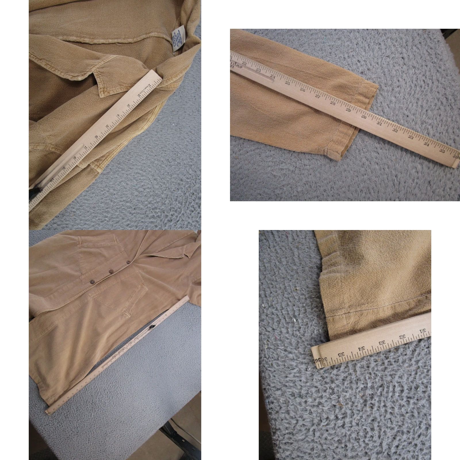 Vintage Vintage USA Cotton Duster Button Front Canvas Jacket Dress Size M Western Size M / US 6-8 / IT 42-44 - 8 Thumbnail