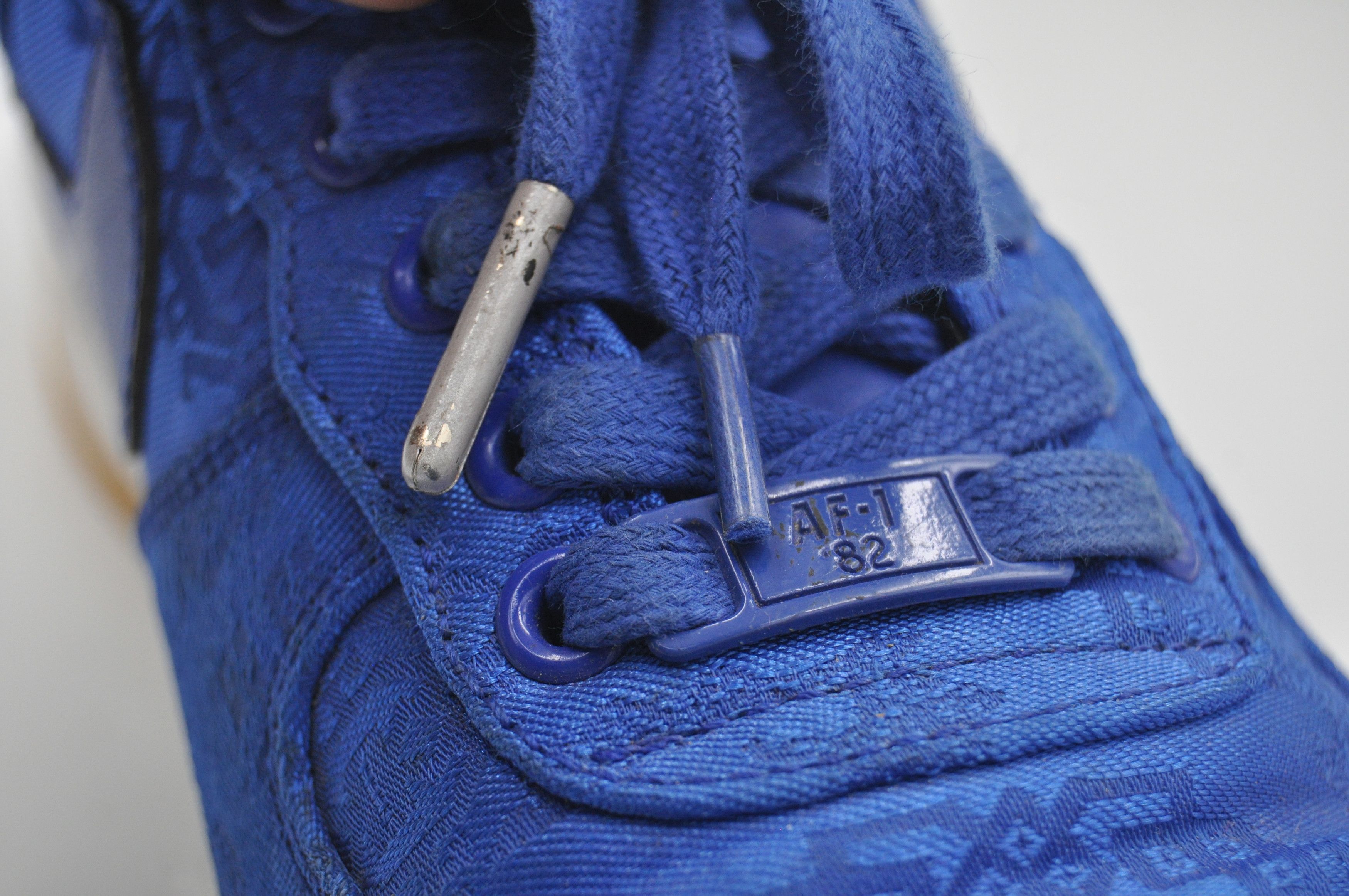 CLOT × Nike Nike - CLOT - F/W 19 - “Blue Silk” Air Force 1 Size US 7 / EU 40 - 14 Thumbnail