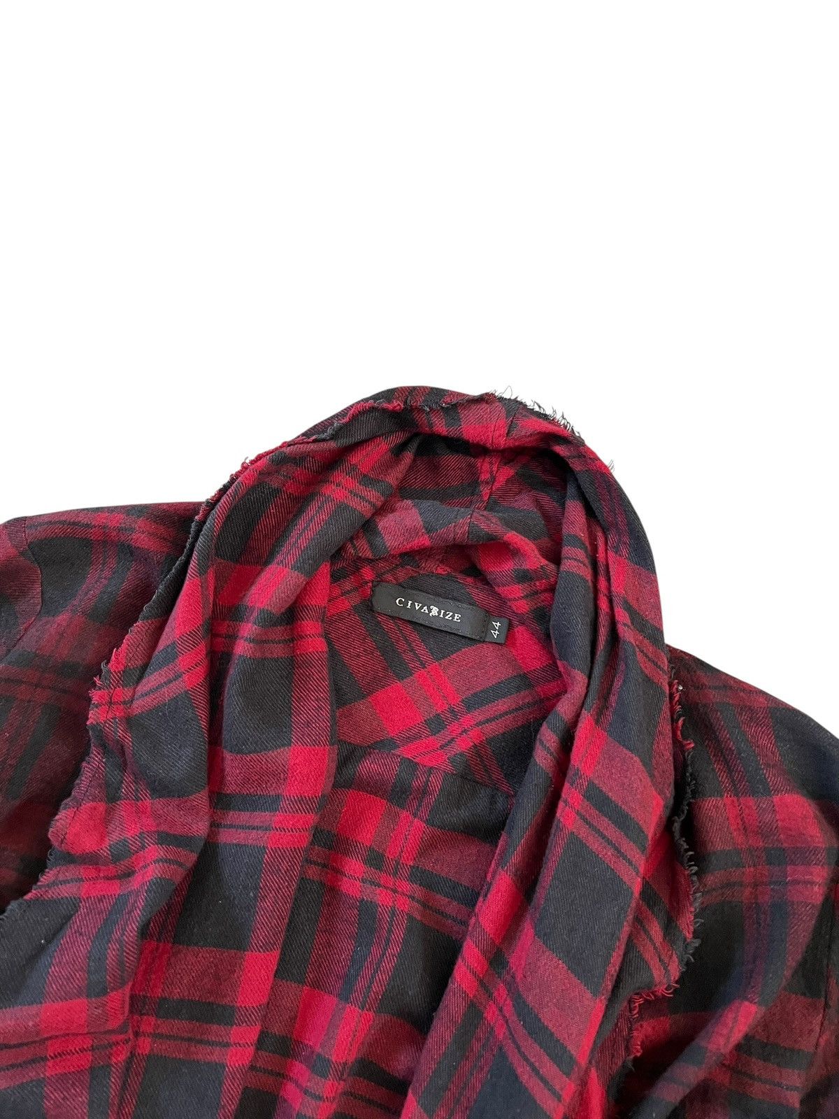 CIVARIZE Civarize Tartan Unconstruct Laser Cut Cardigan Size US S / EU 44-46 / 1 - 4 Thumbnail