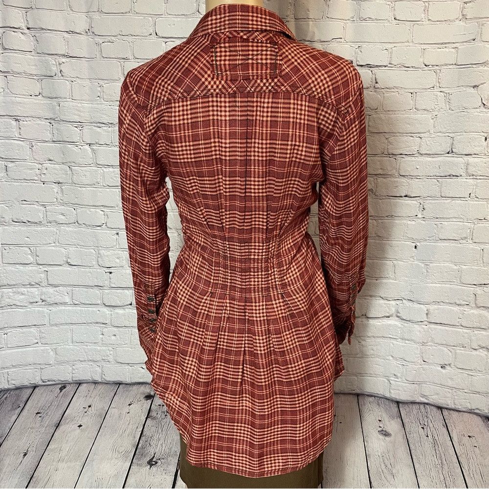 Free People NWT New $148 Free People Catalina Remade Shirt Size XS Size XS / US 0-2 / IT 36-38 - 4 Thumbnail