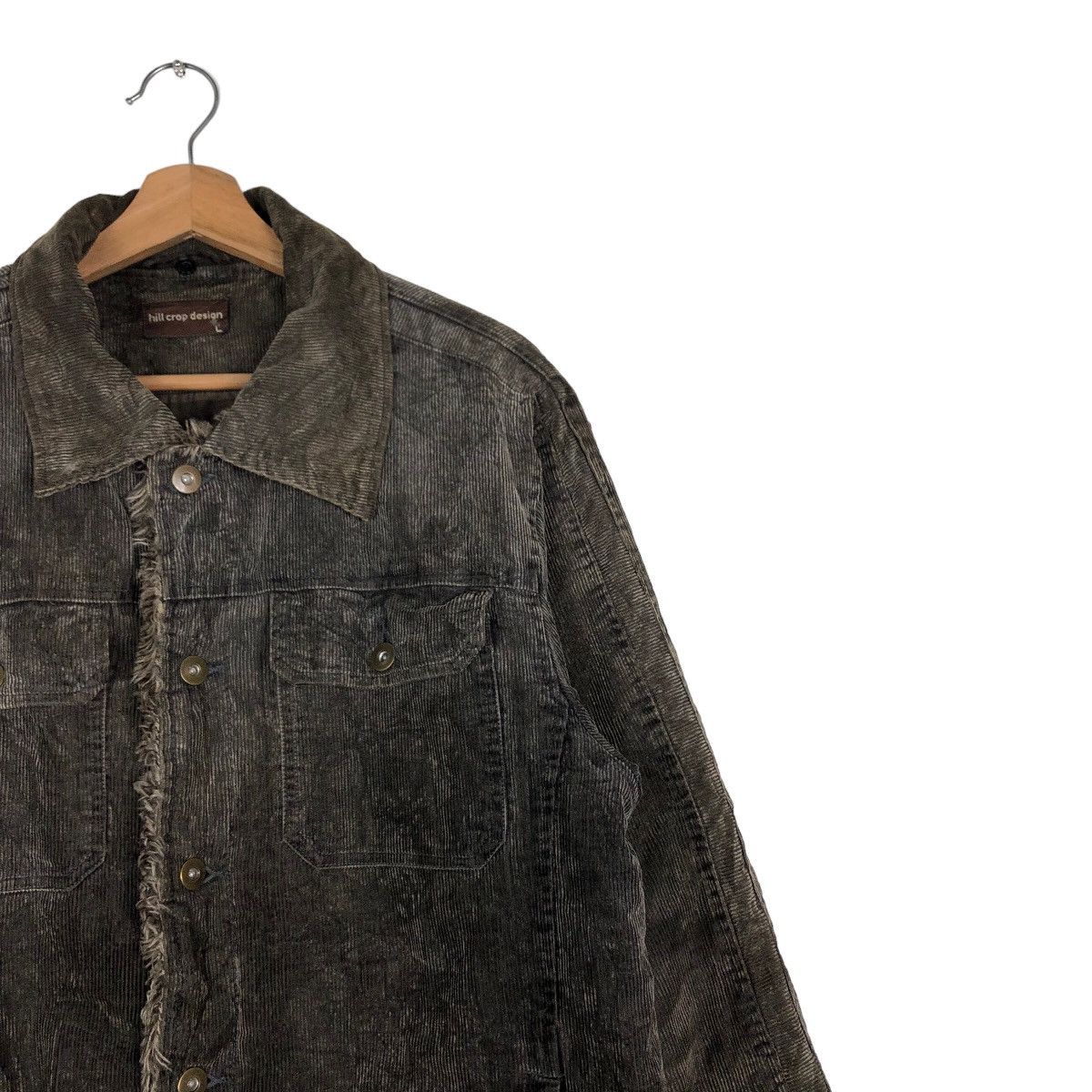 Hysteric Glamour Corduroy Trucker Jacket Hill Crop Shearling Mink Fur Lining Size US L / EU 52-54 / 3 - 5 Thumbnail