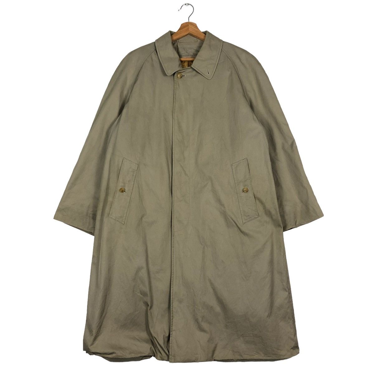 Burberry × Vintage 🔥VINTAGE BURBERRYS TRENCH COATS LONG JACKET NOVA CHECK Size US L / EU 52-54 / 3 - 2 Thumbnail