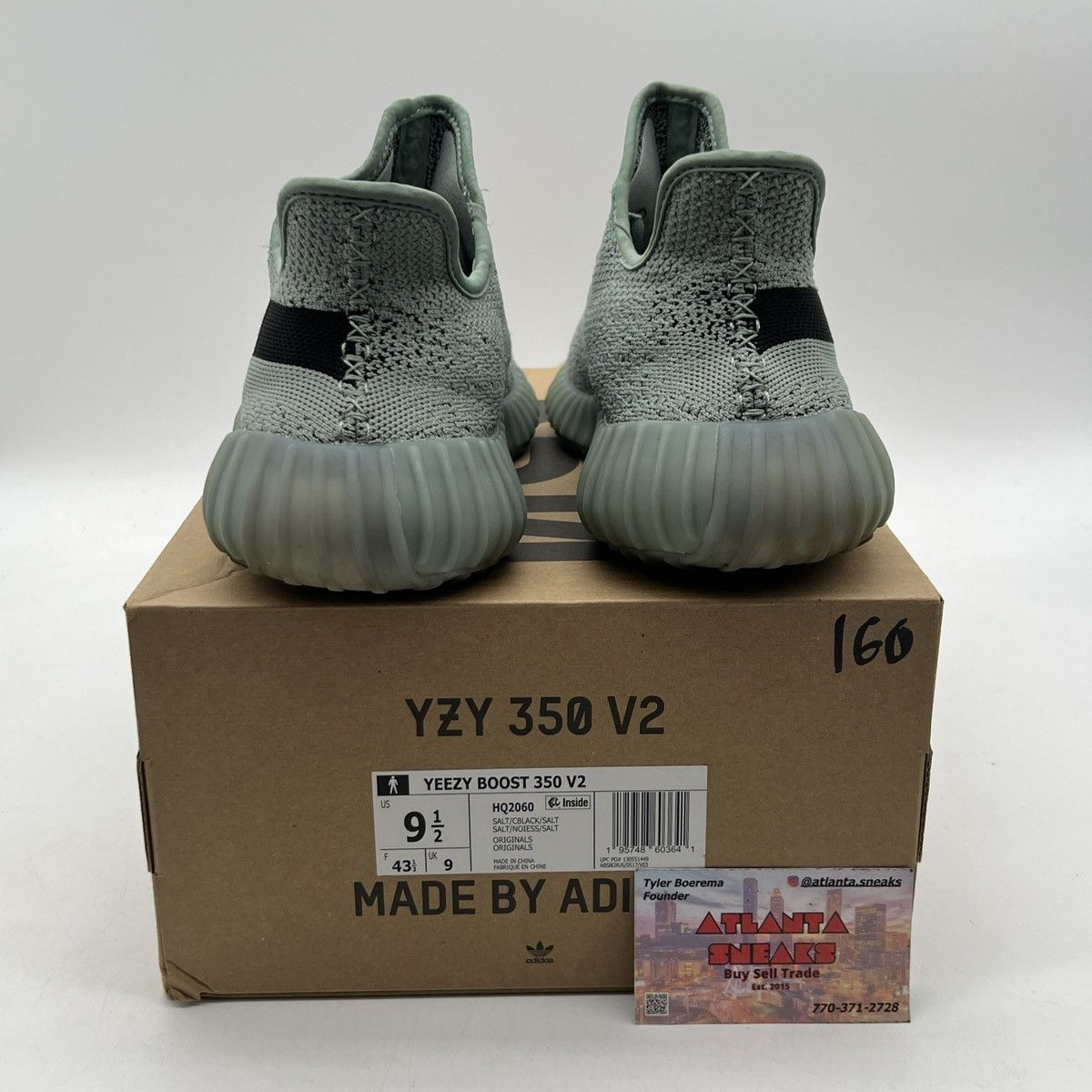 Adidas Yeezy boost 350 salt Size US 9.5 / EU 42-43 - 3 Thumbnail