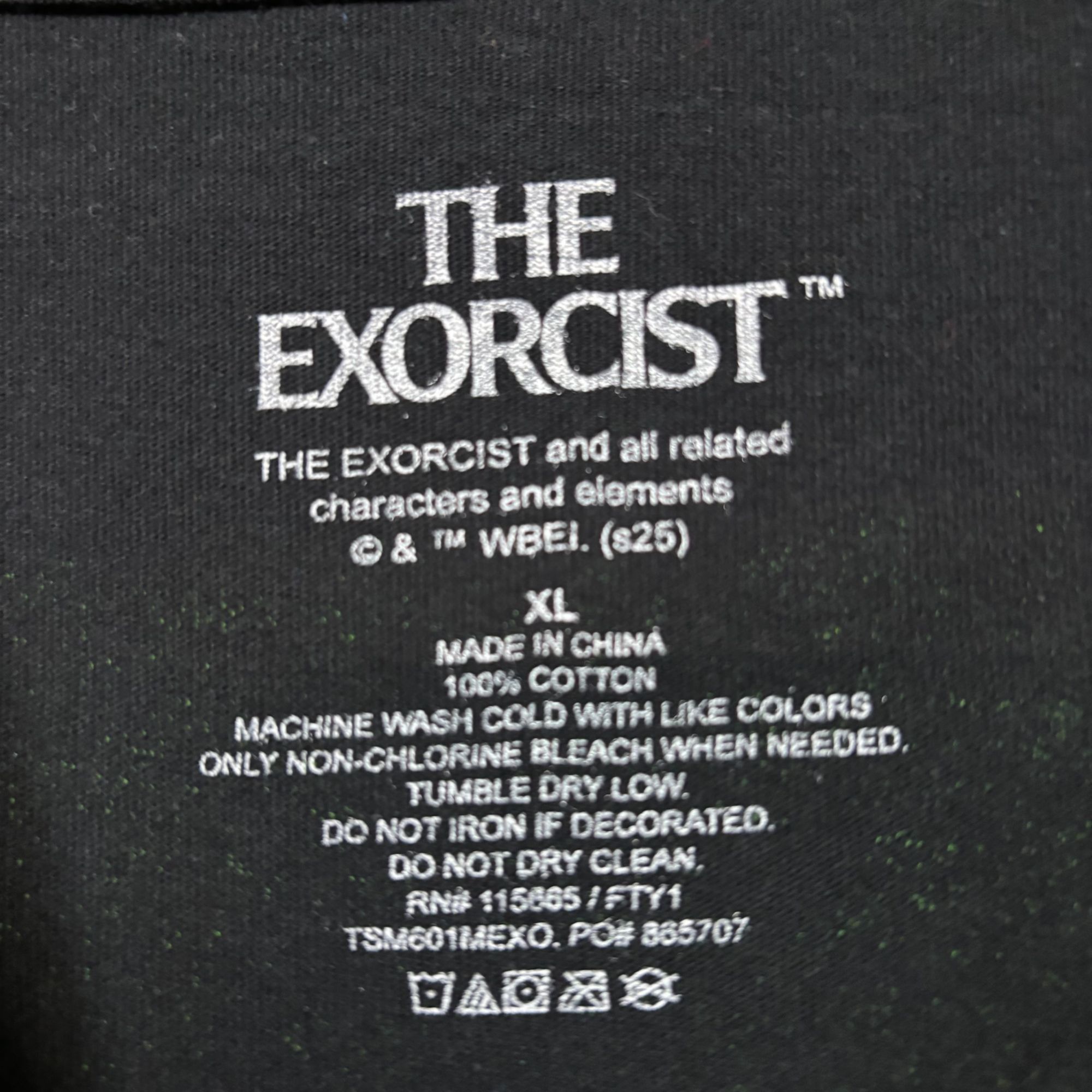 Universal Studios The Exorcist I'm Not Regan Horror Oversized Tee XL Size US XL / EU 56 / 4 - 4 Thumbnail
