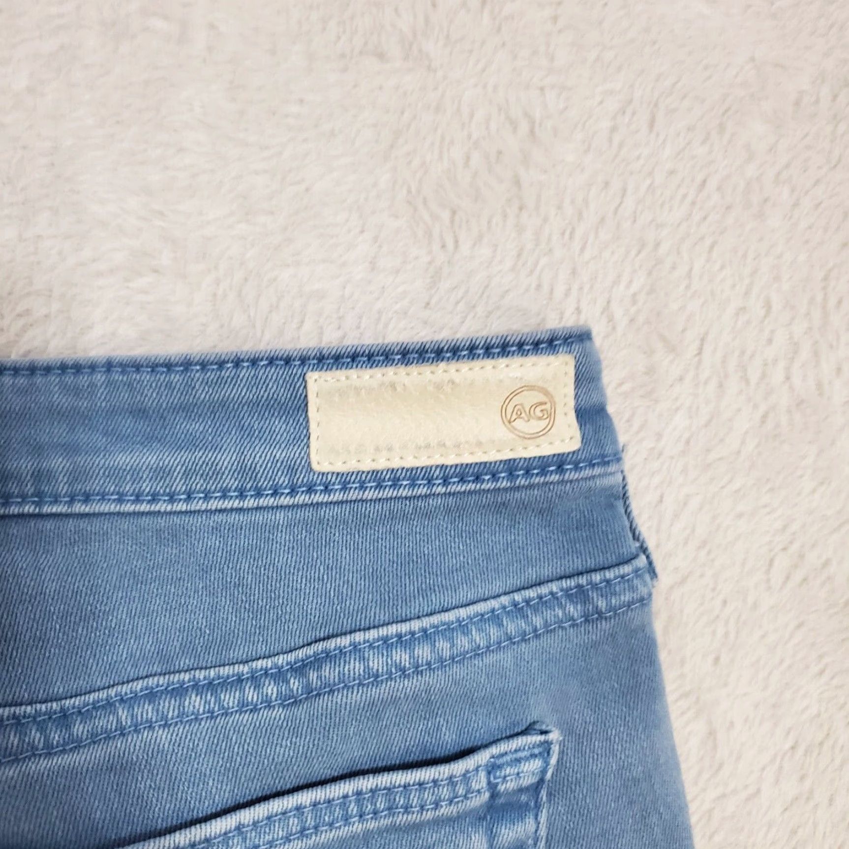 Vintage AG Adriano Goldschmied Womens Jeans 28R Blue The Legging Ankle Super Skinny Size 28" / US 6 / IT 42 - 6 Thumbnail