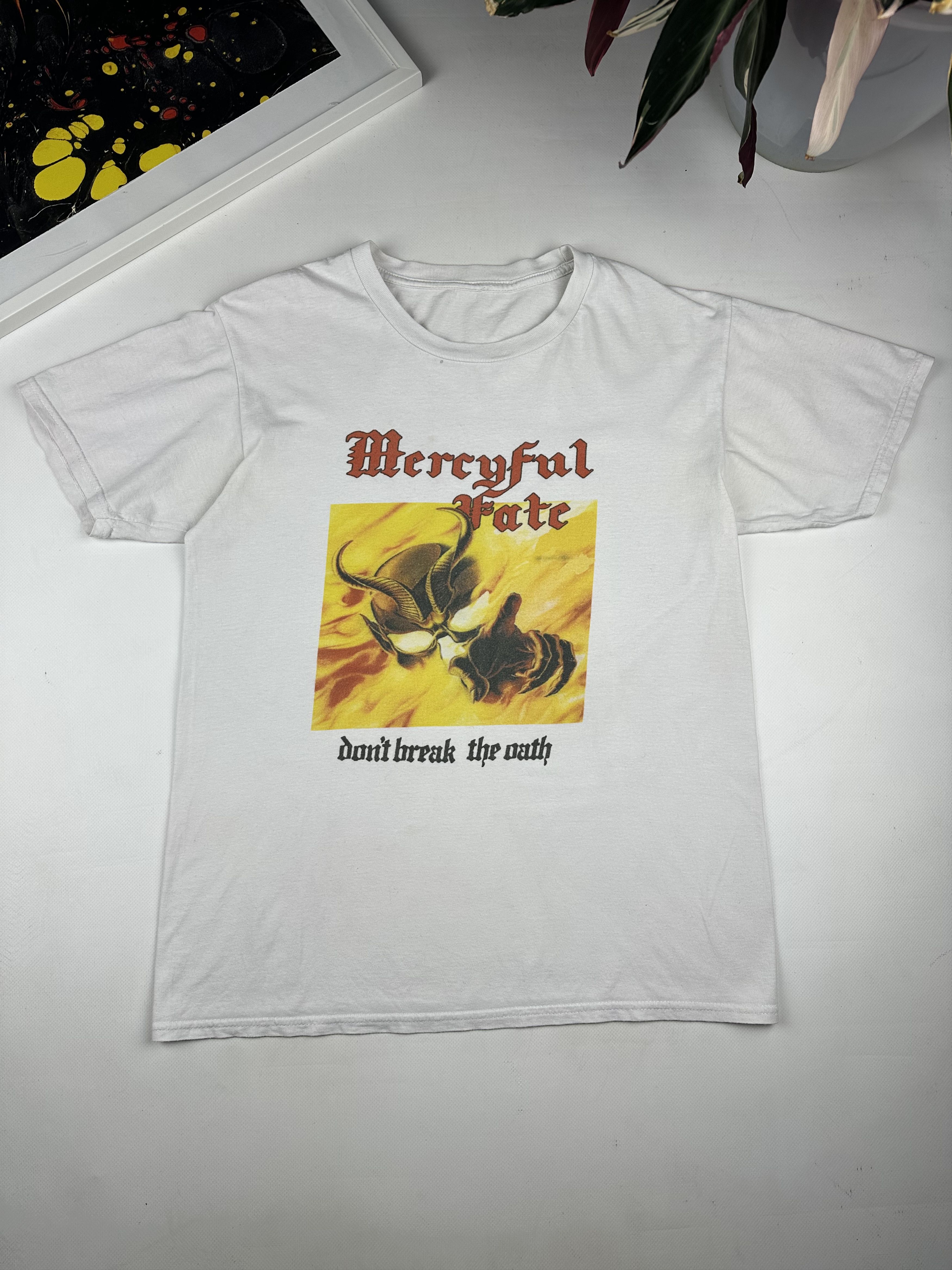 Band Tees Vintage mercyful fate band shirt metal Size US XL / EU 56 / 4 - 1 Thumbnail