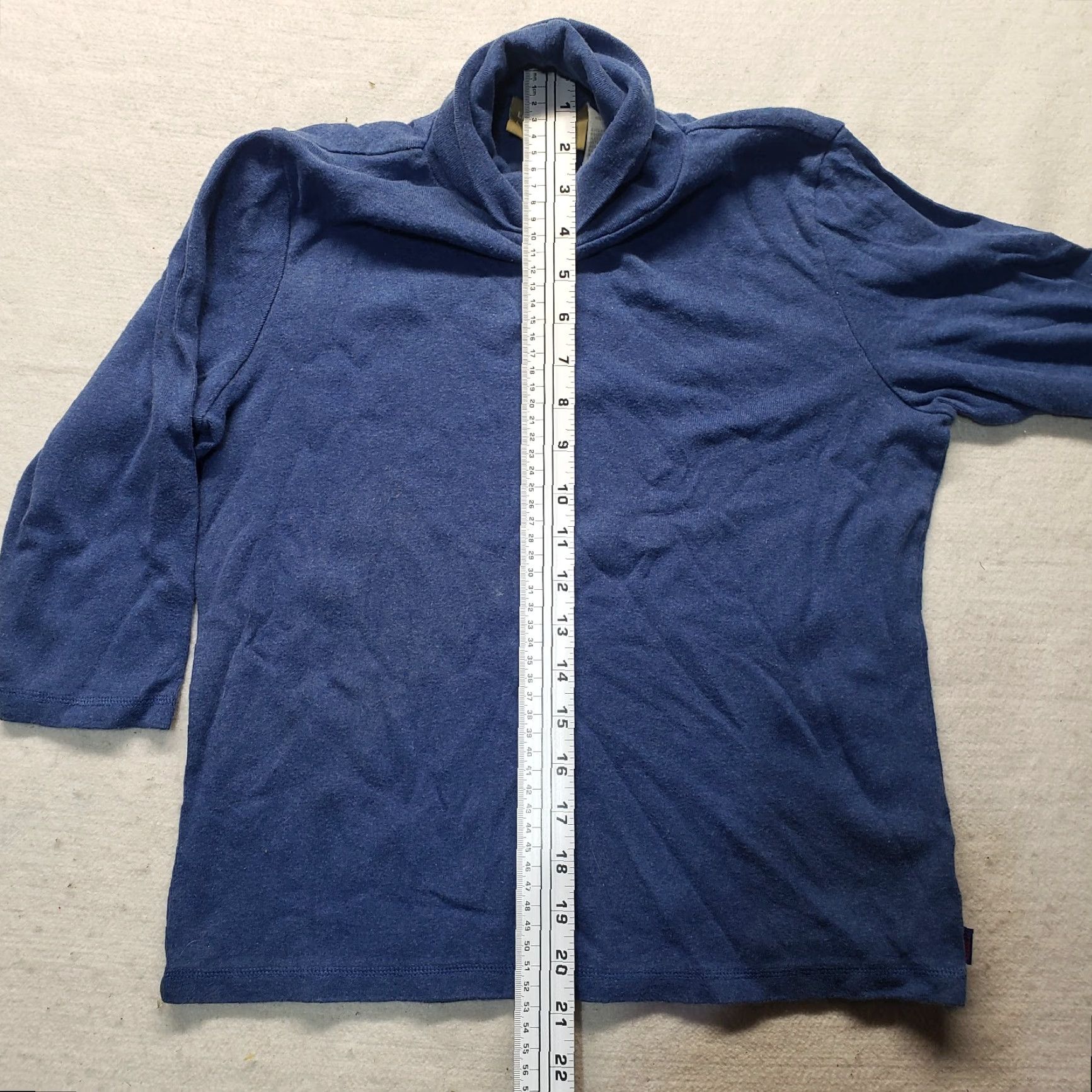 Liz Claiborne Liz Claiborne Collection Sweater Women's Size M Blue Mock Turtle Neck Size M / US 6-8 / IT 42-44 - 5 Thumbnail