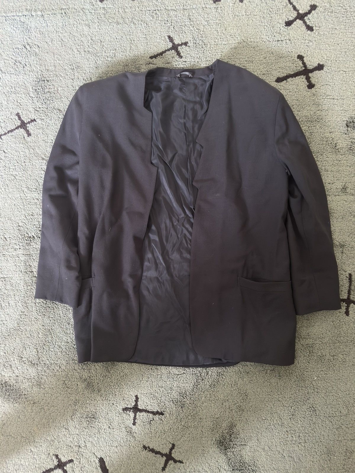 Versace Vintage Gianni Versace 1989 Blazer Coat Size M / US 6-8 / IT 42-44 - 1 Thumbnail