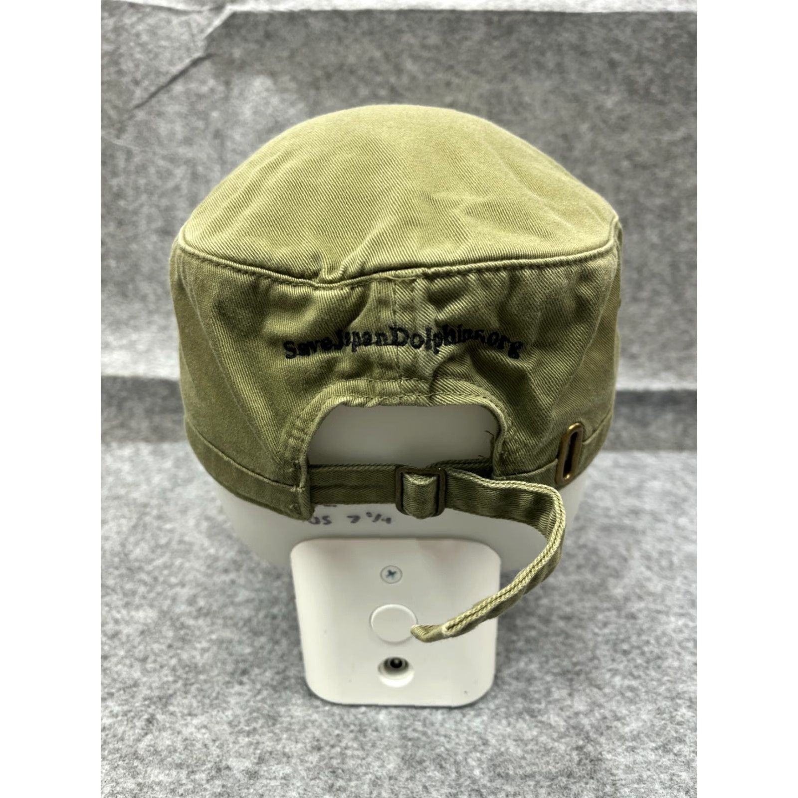 Vintage Econscious Army Cap Hat Adjustable Unisex One Size Green Cotton Casual Size ONE SIZE - 6 Thumbnail