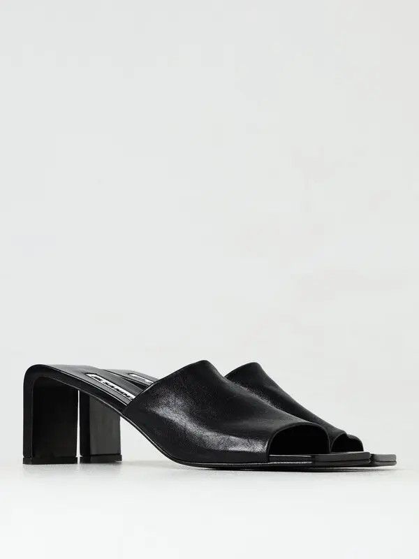 Jil Sander o1w1db10825 Heeled Sandals in Black Size US 11 / IT 41 - 2 Thumbnail