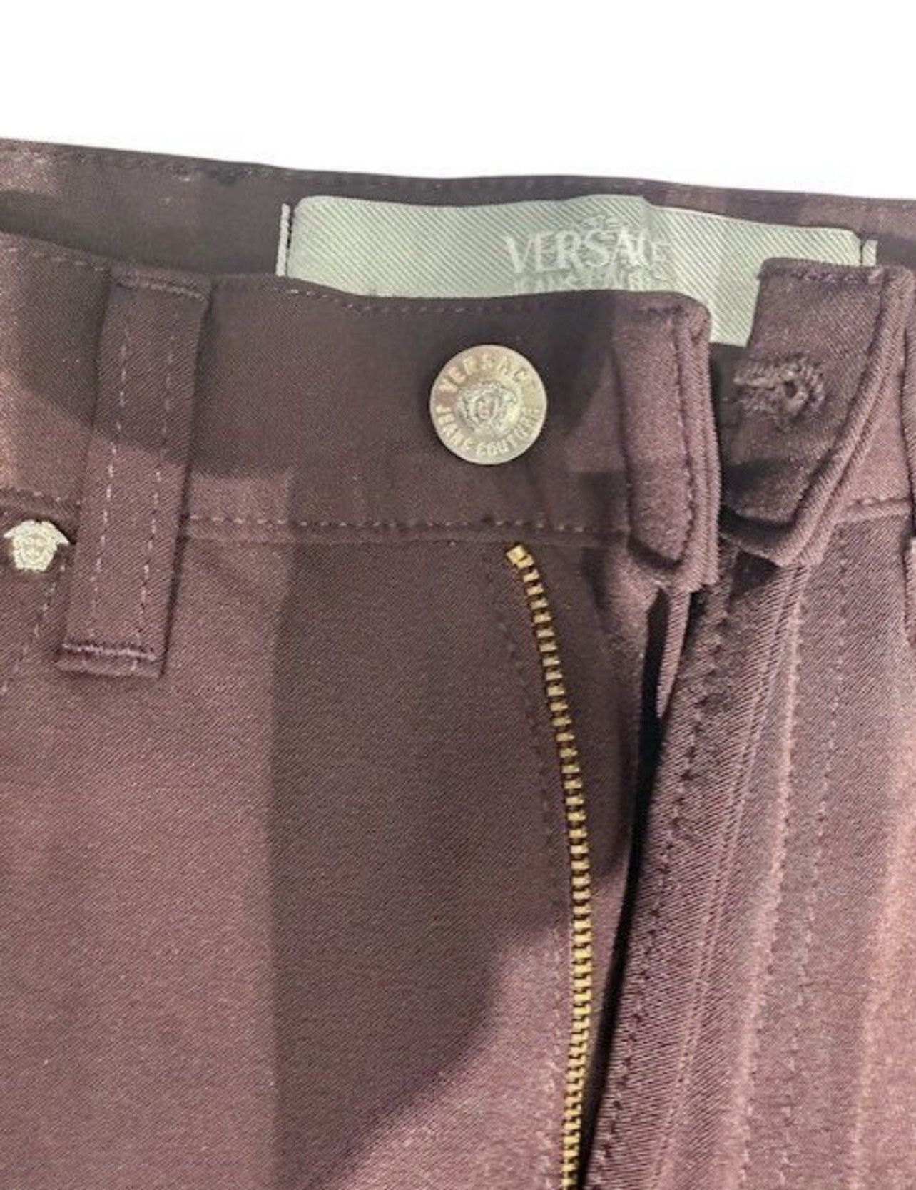 Versace Versace Jeans Couture Burgundy Pants (Made in Italy) Size US 29 - 10 Thumbnail