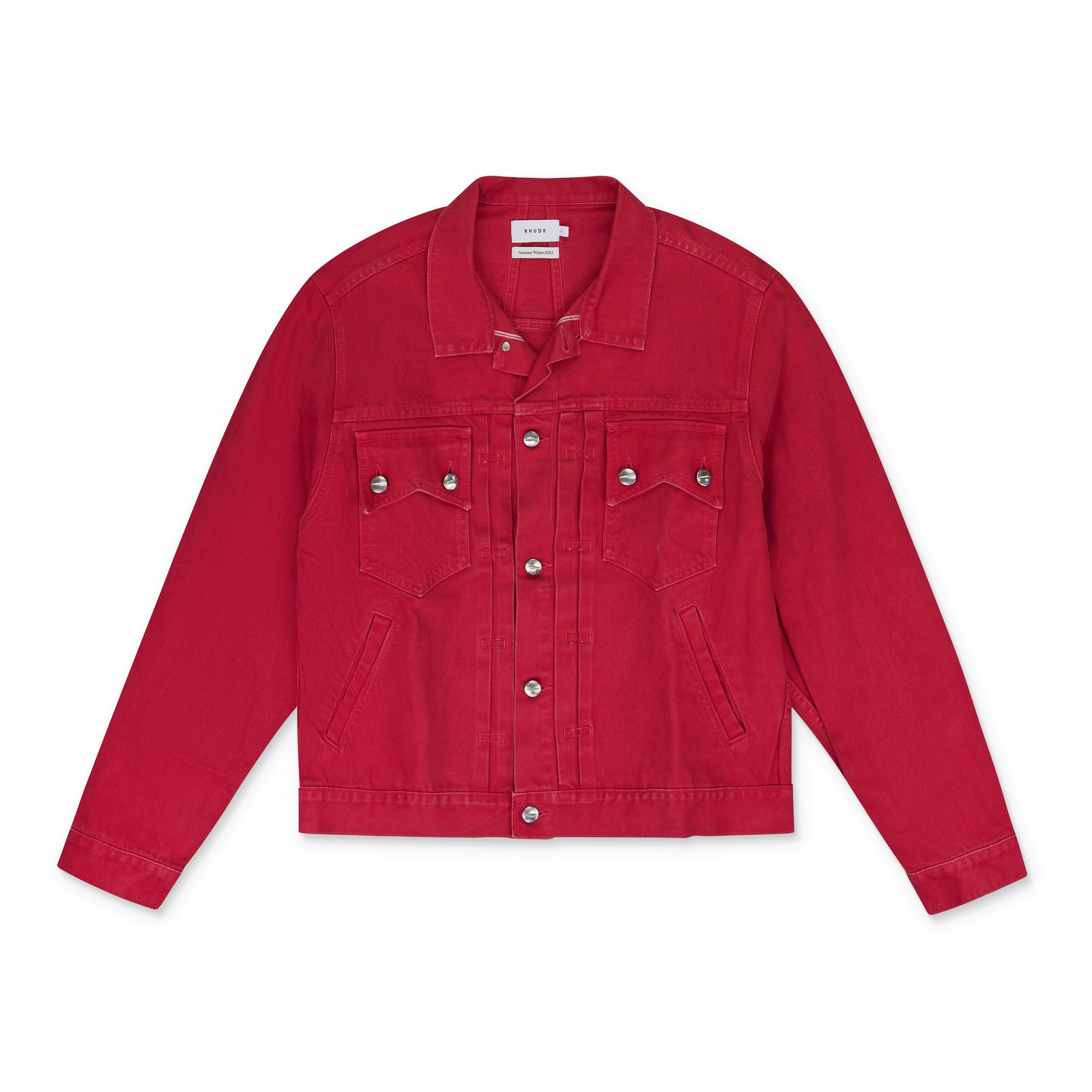 Rhude Denim Jacket SIZE XXL Size US XXL / EU 58 / 5 - 1 Thumbnail