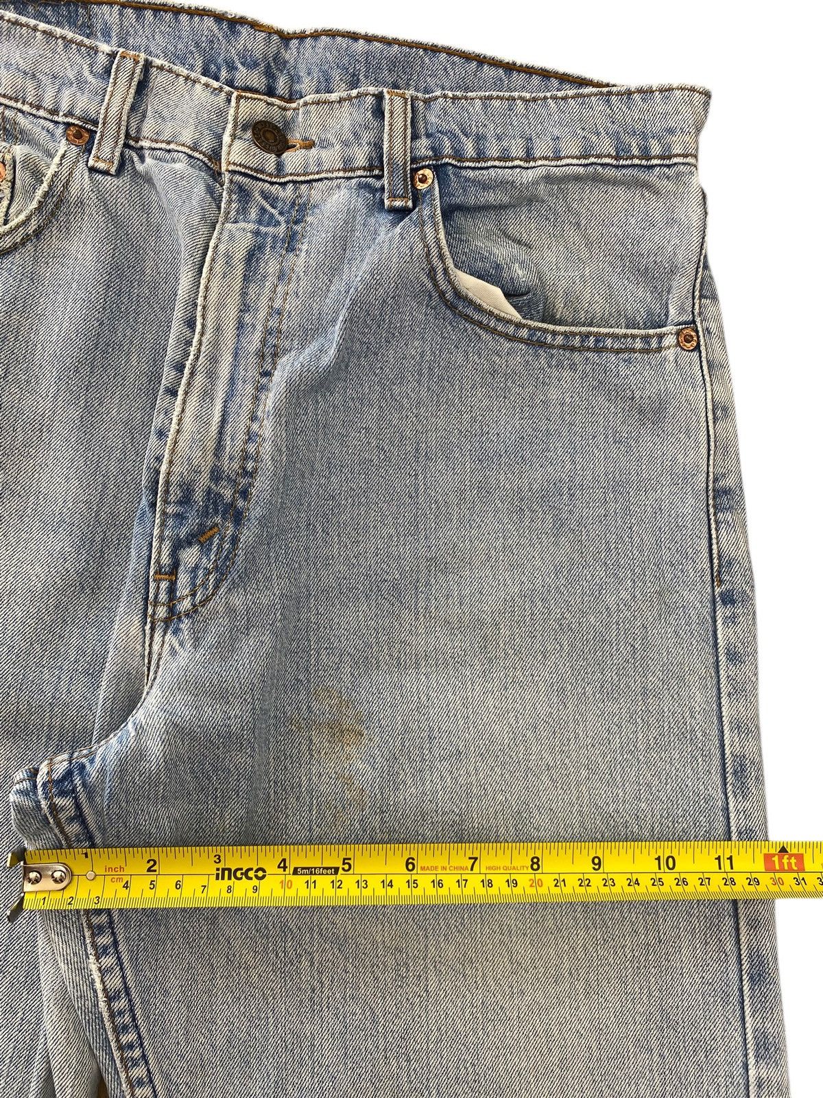 Levi's Levi’s Vintage Light Wash Straight Leg Style Jeans Size US 32 / EU 48 - 7 Thumbnail