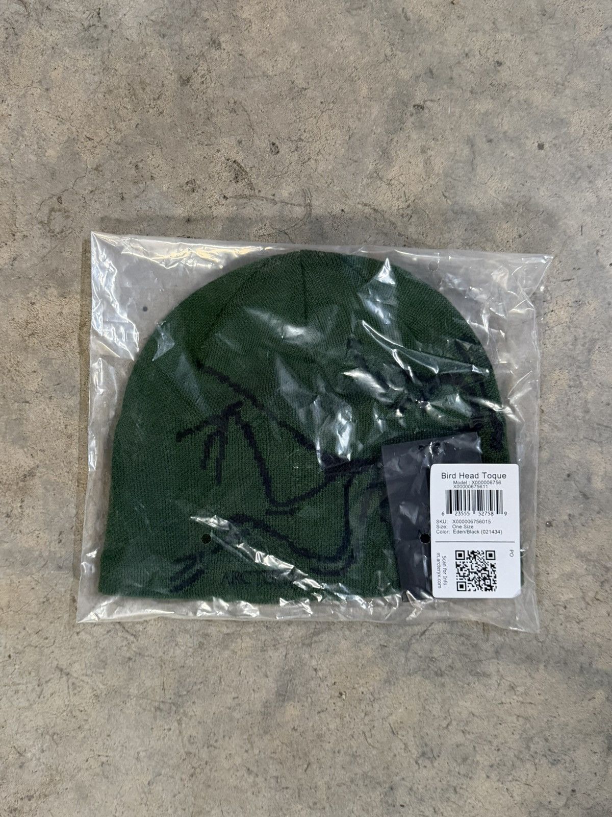 Arc’teryx Bird Head Toque Beanie Eden/Black