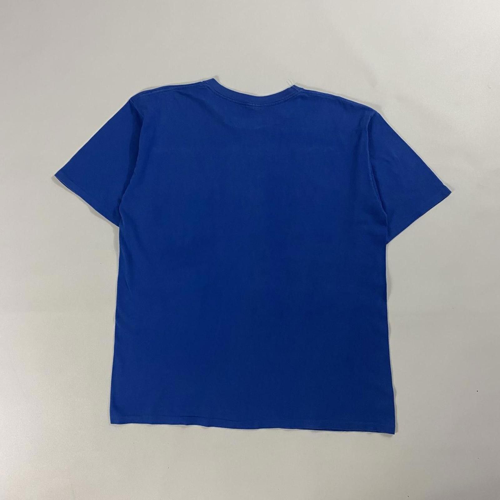 Vintage Vintage 90s Save The Whales Blue Tee Size US XL / EU 56 / 4 - 2 Thumbnail