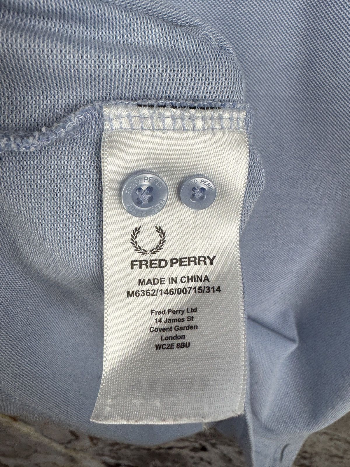 Fred Perry Men’s Fred Perry Polo Shirt Blue Streetwear Size Medium Size US M / EU 48-50 / 2 - 9 Thumbnail