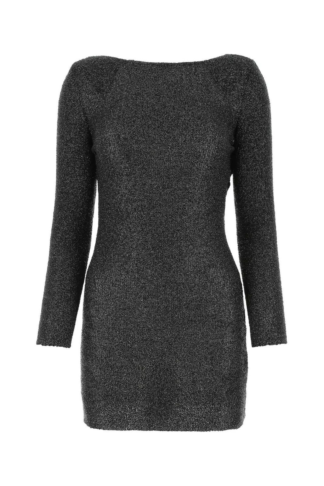 Saint Laurent Paris $4.6K VALUE Open Back Long-Sleeved Dress Size M / US 6-8 / IT 42-44 - 1 Thumbnail