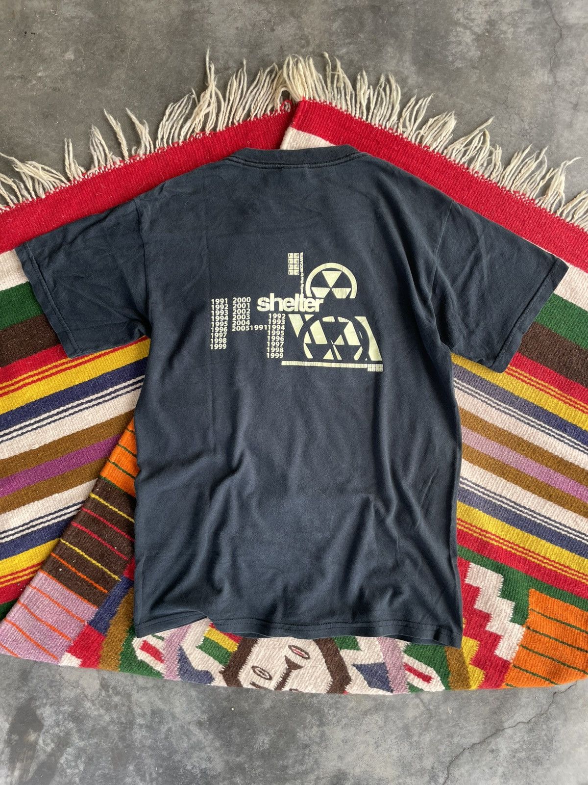 Band Tees × Vintage VTG 00s Shelter Size US S / EU 44-46 / 1 - 7 Thumbnail