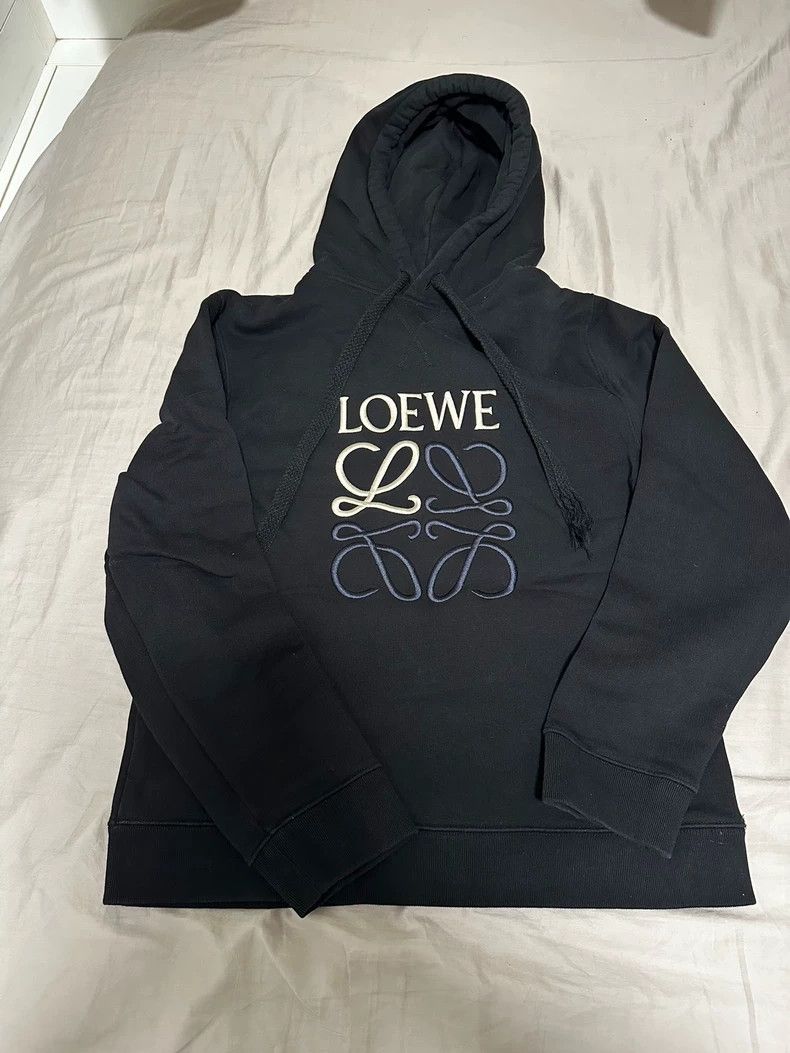 Loewe LOEWE Embroidered hooded sweater, classic. Size US L / EU 52-54 / 3 - 1 Thumbnail