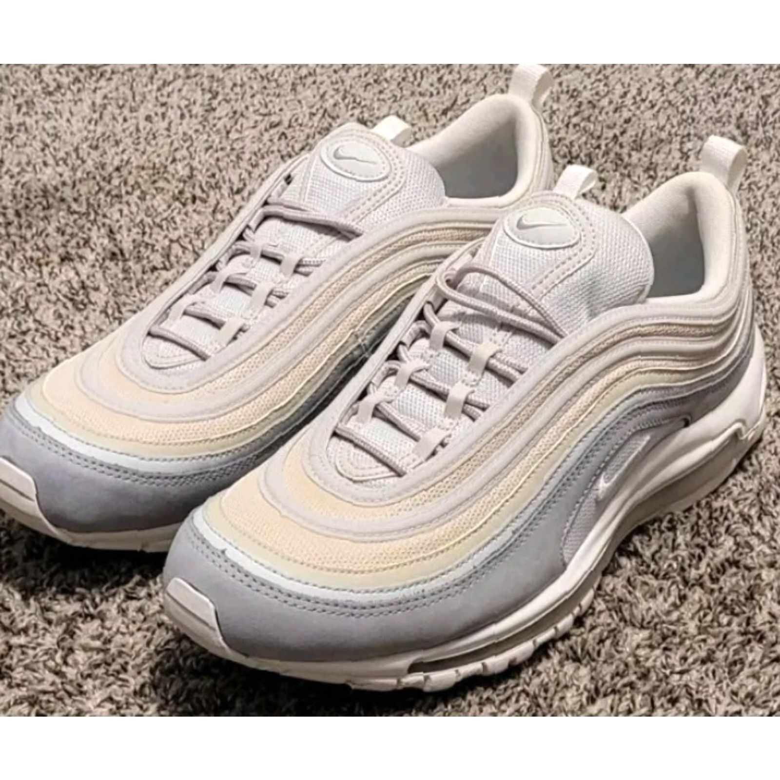 Nike Nike Air Max 97 Premium Light Pumice 2017 11.5 New No Box Men Sneakers Gray Size US 12 / EU 45 - 3 Thumbnail