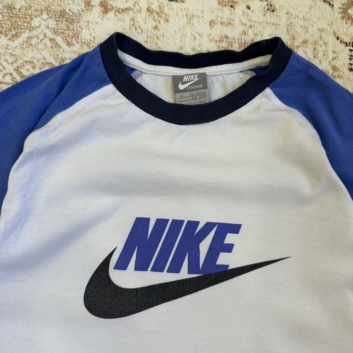 Nike × Vintage Vintage Nike T-shirts Big Logo Y2K 00s Fit Size US S / EU 44-46 / 1 - 5 Thumbnail