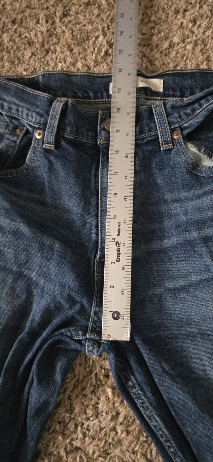 Levi's Levi Straus Signature Relaxed Blue Jeans Pants 32x30 Wash Size US 32 / EU 48 - 10 Thumbnail
