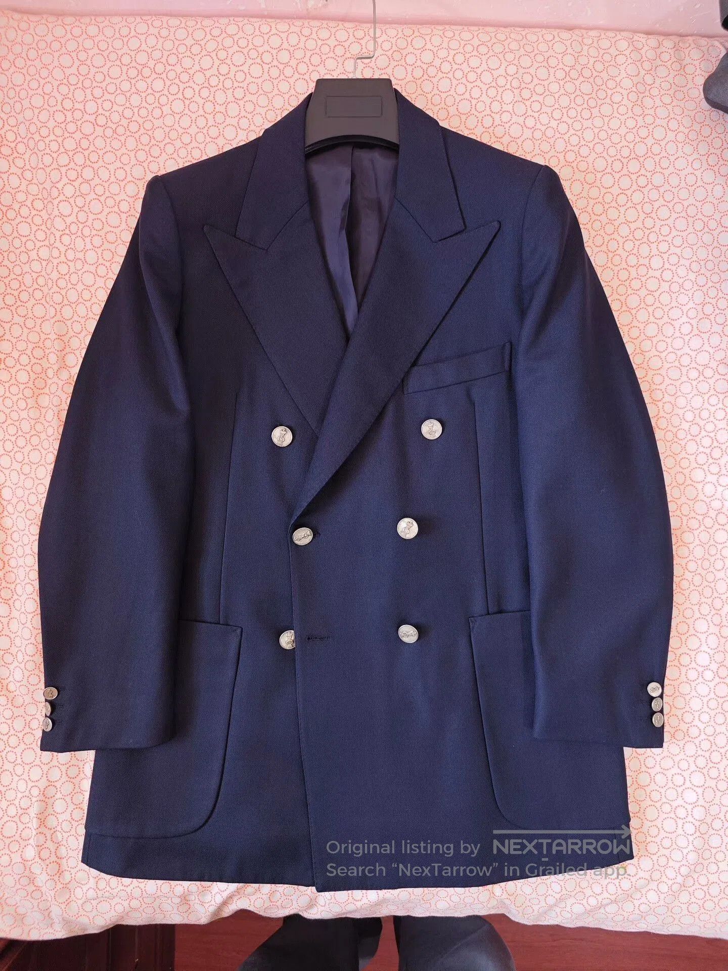 Lanvin Lanvin Double-Breasted Wool Blazer. Size US M / EU 48-50 / 2 - 6 Thumbnail