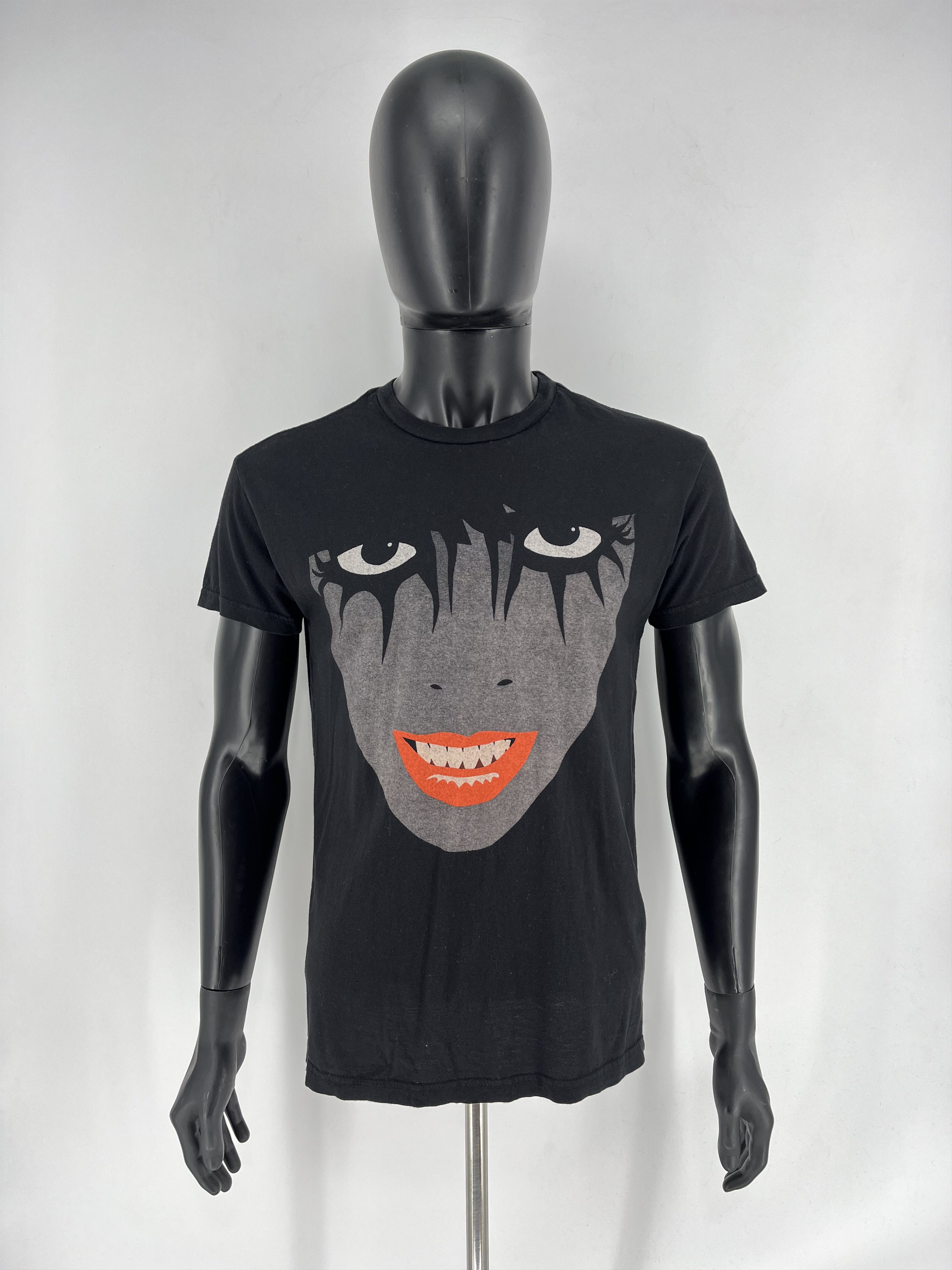 Band Tees × Vintage Vintage Mother Feather Logo On Black Horror Face Size S Size US S / EU 44-46 / 1 - 2 Thumbnail