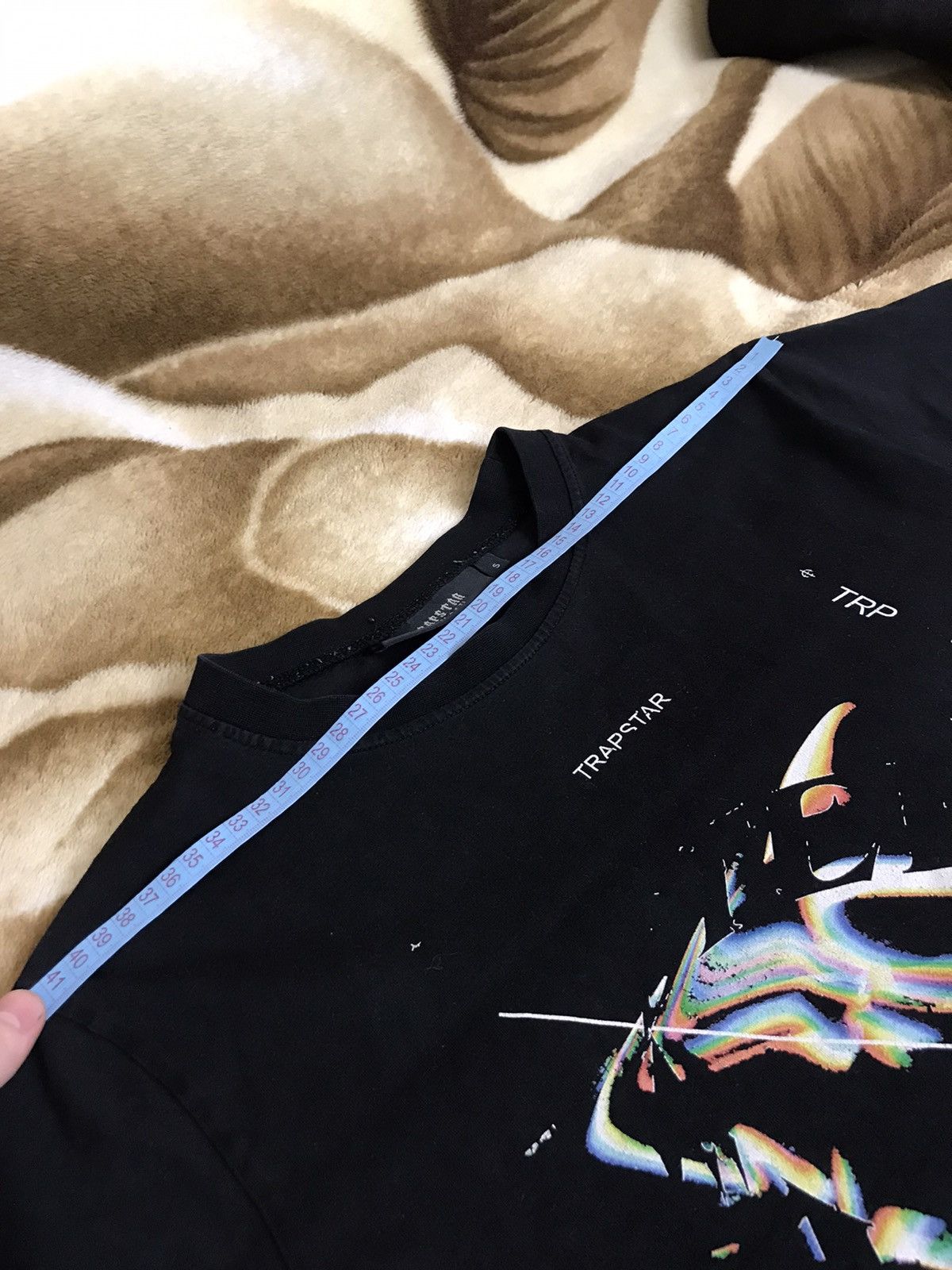 Vintage 🔥 Trapstar Universe Graphic T Shirt Black Print Size US S / EU 44-46 / 1 - 10 Thumbnail