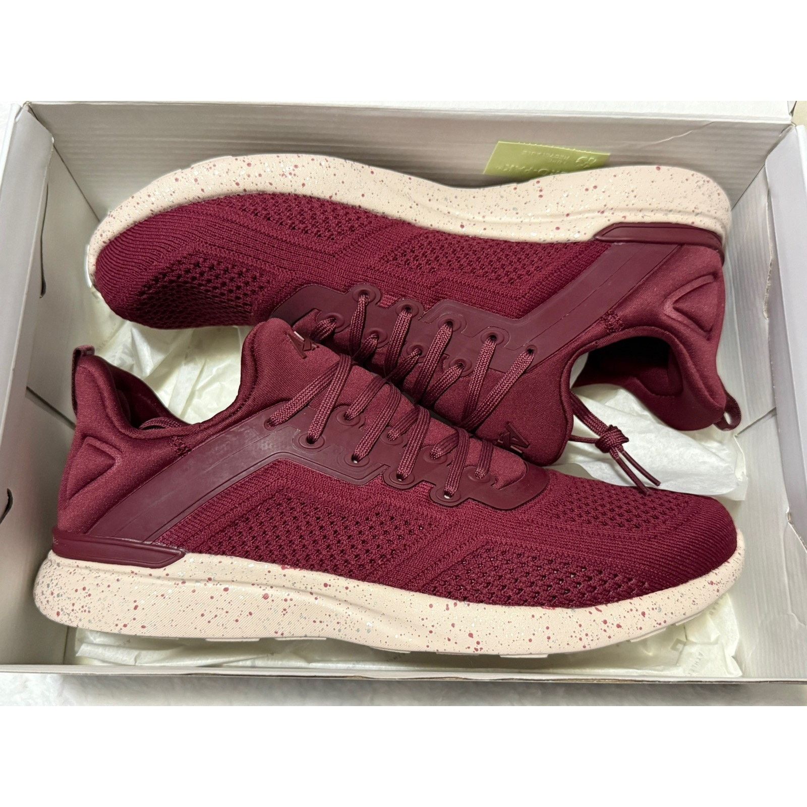 APL APL Mens TechLoom Tracer Burgundy Beach Speckle Size 9.5 M Size US 9.5 / EU 42-43 - 1 Thumbnail