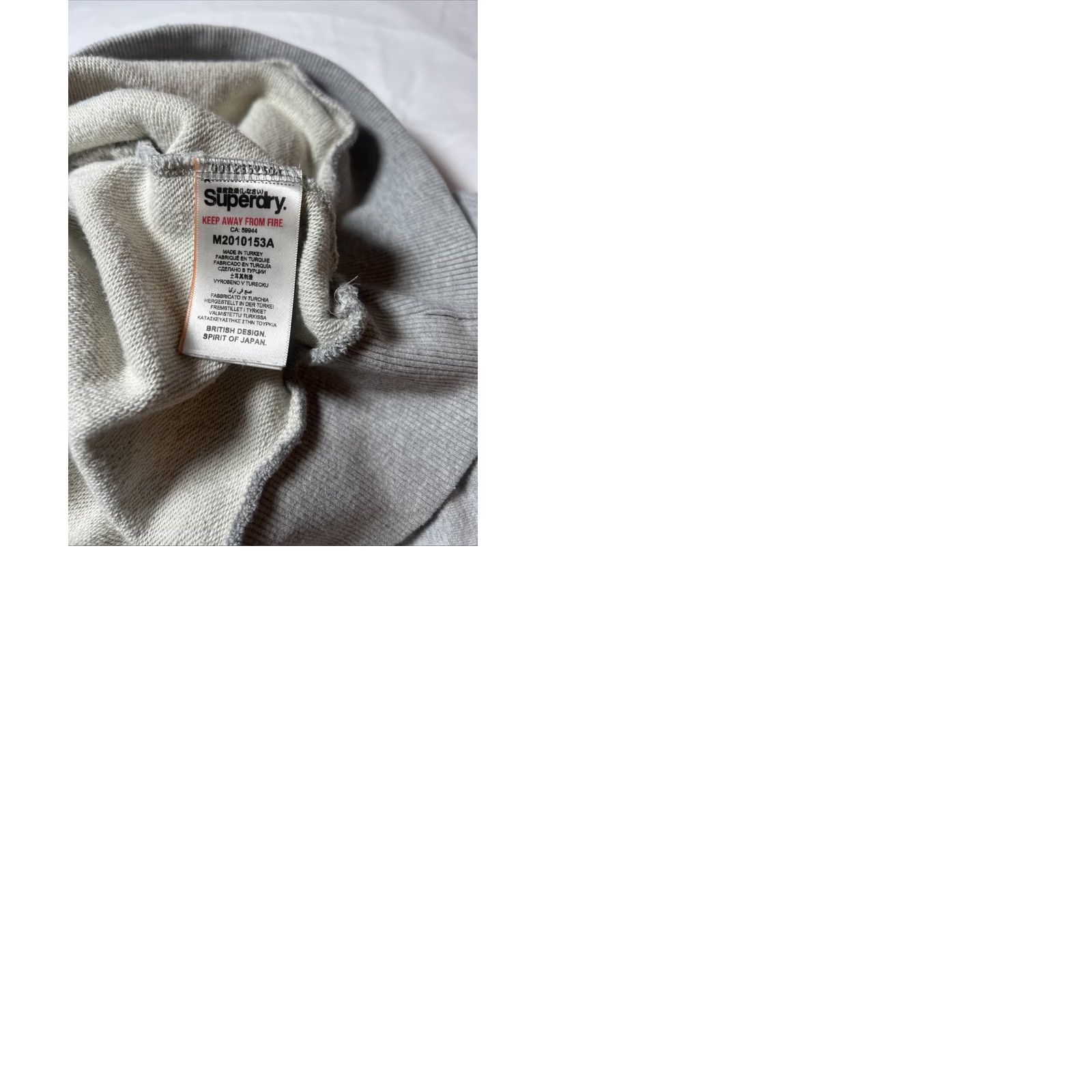 Superdry VINTAGE Superdry Sweatshirt Crewneck Mens XL Gray Pullover L/S Premium Goods Logo Graphic Print Size US XL / EU 56 / 4 - 9 Thumbnail
