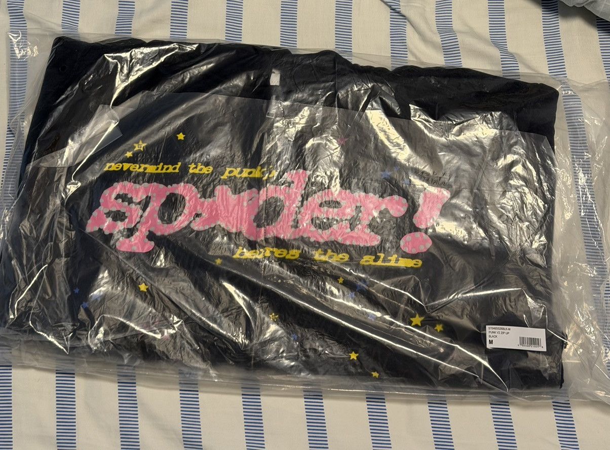 Sp5der Sp5der Punk V2 Zip Up Hoodie Size US M / EU 48-50 / 2 - 9 Thumbnail