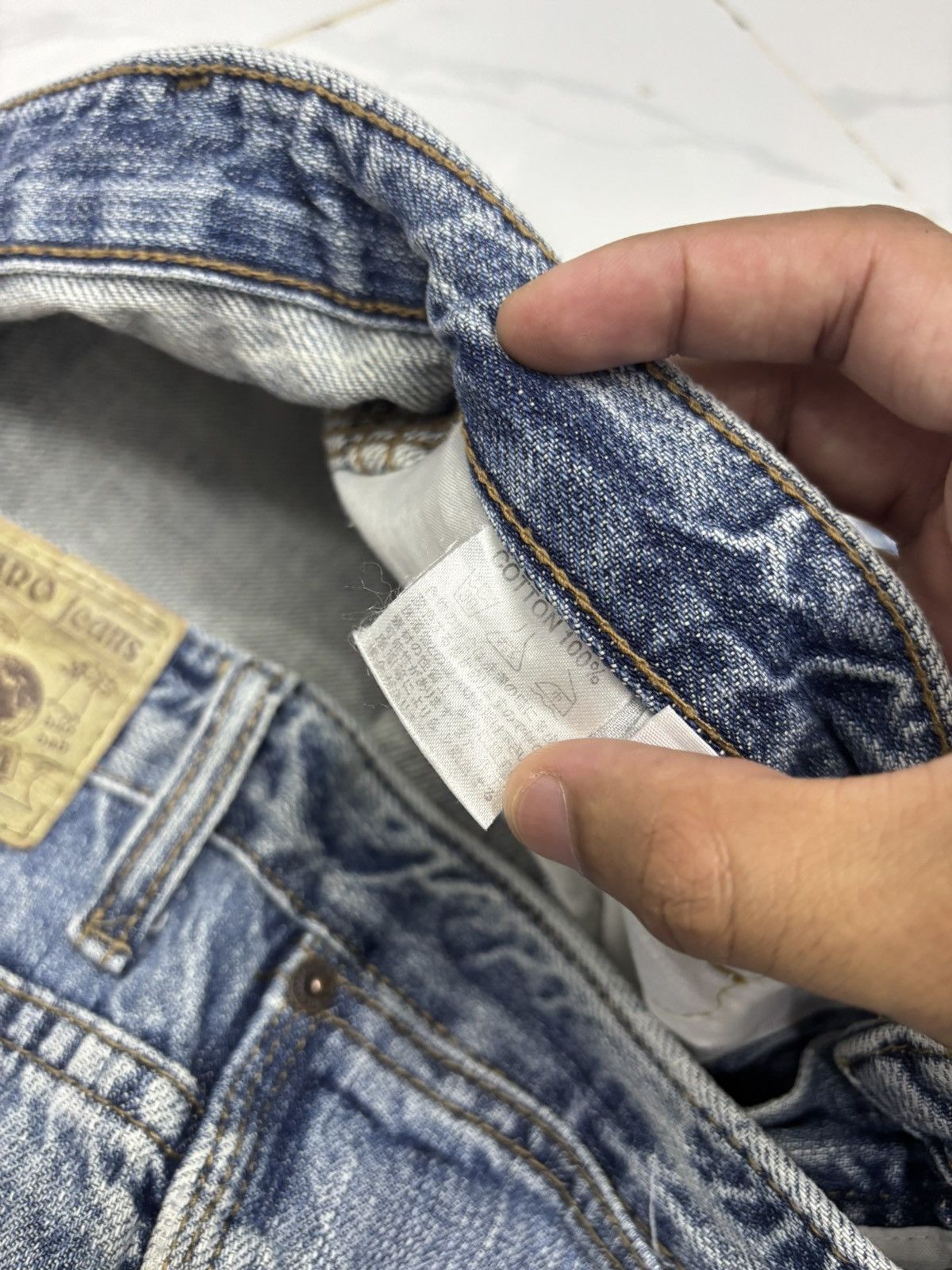 Beauty Beast × Hysteric Glamour AFT Japan Flare Jeans Bootcut Distressed Denim Size 31" - 11 Thumbnail