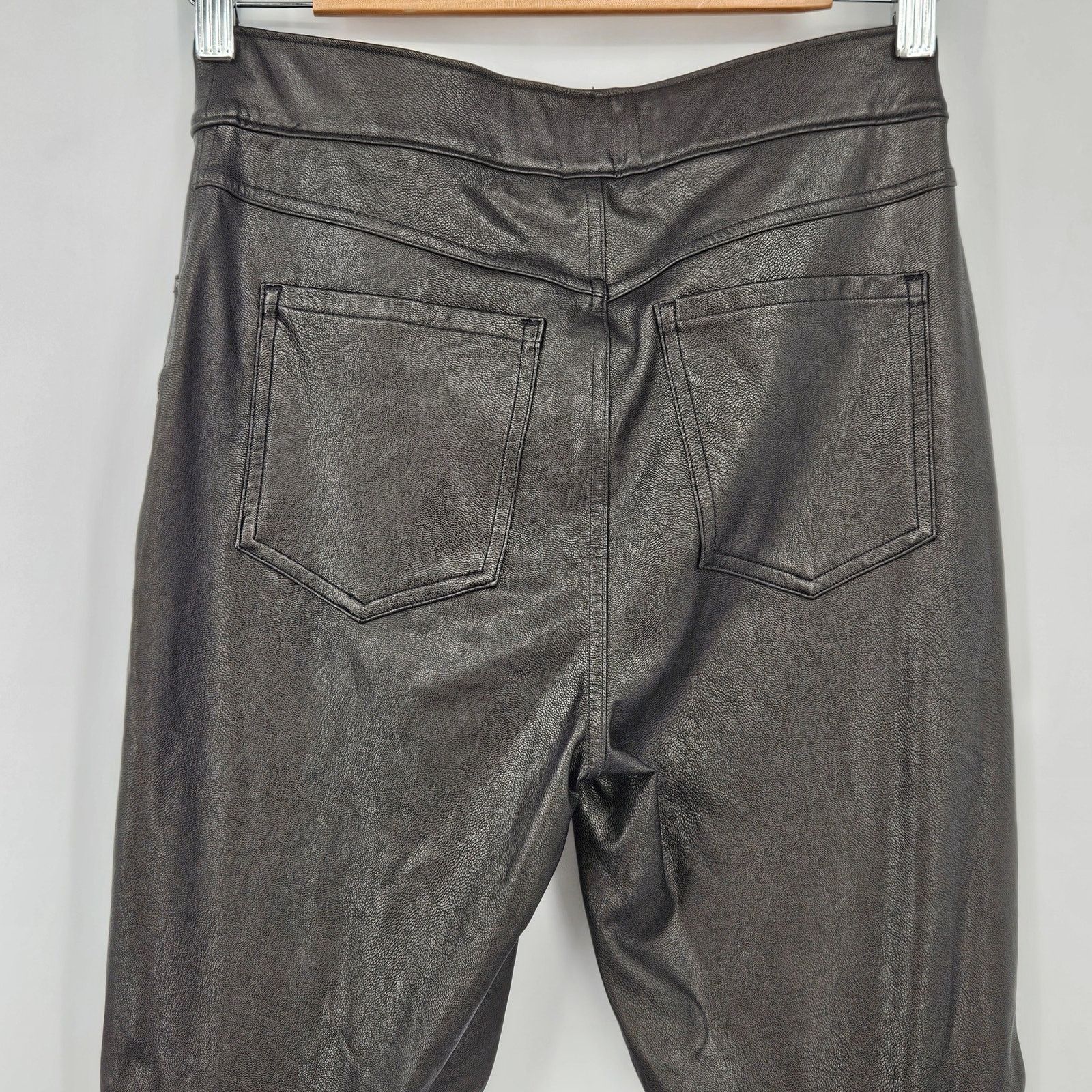 Spanx Spanx Leather-Like Ankle Skinny Pants Noir Black Size Small Size 28" / US 6 / IT 42 - 7 Thumbnail