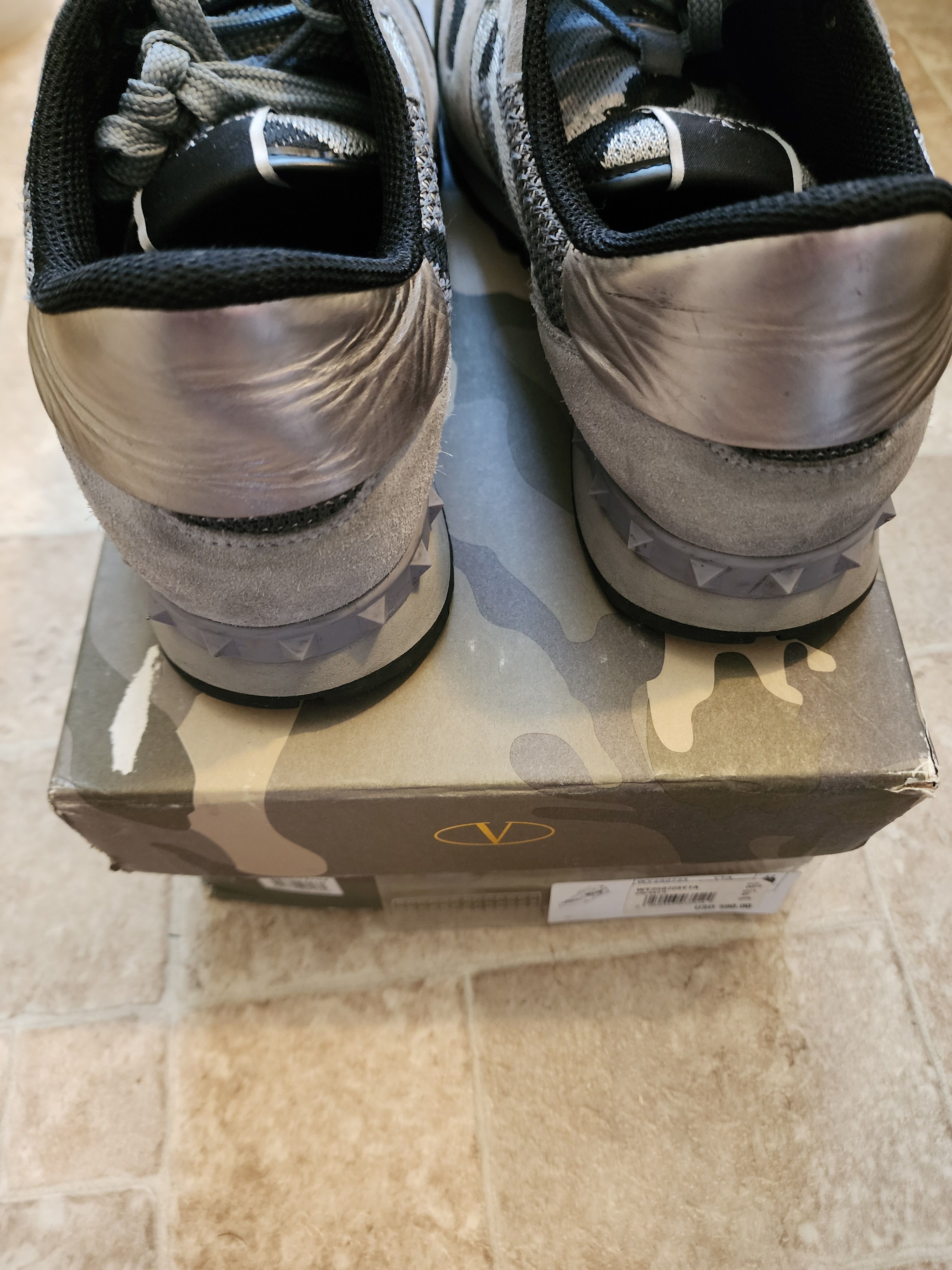 Valentino VALENTINO ROCKRUNNER SNEAKERS SIZE 42 Size US 9 / EU 42 - 9 Thumbnail