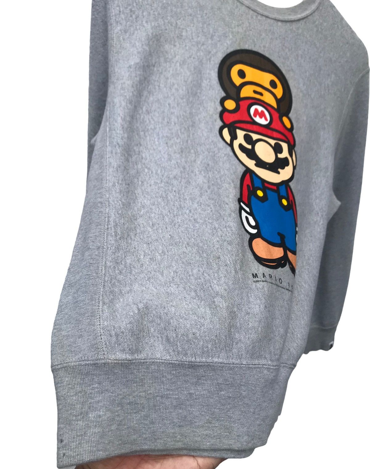 Bape Bape x Mario Baby Milo Crewneck Size US S / EU 44-46 / 1 - 6 Thumbnail