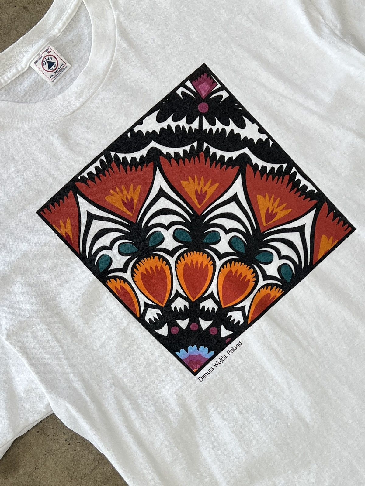 Vintage Vintage Danuta Wojda Polish Art Tee XL Size US XL / EU 56 / 4 - 1 Thumbnail