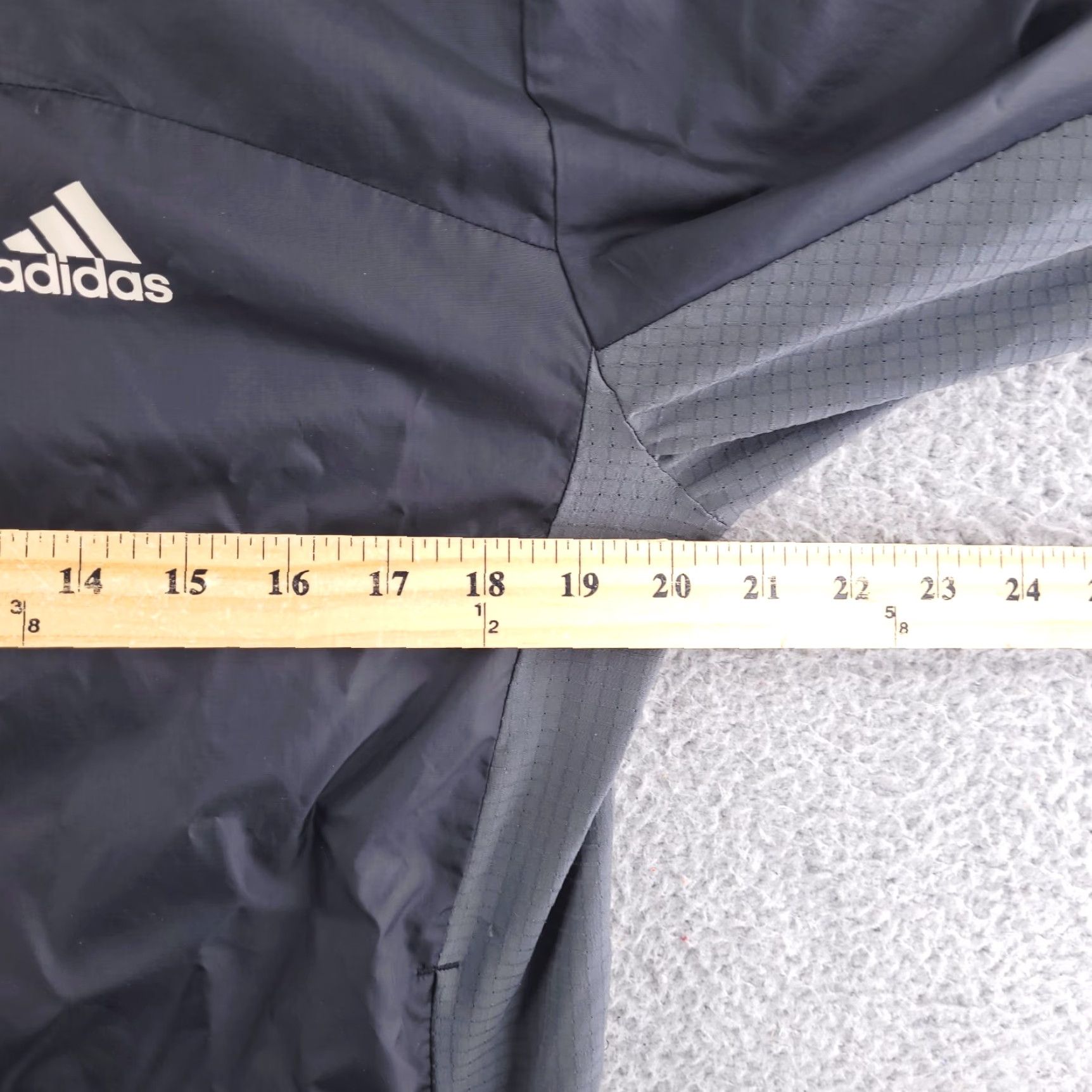 Adidas Adidas Jacket Womens Medium Black Primegreen Packable Lightweight Shell Size M / US 6-8 / IT 42-44 - 7 Thumbnail
