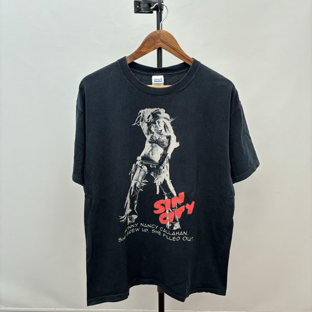 Sin City Nancy Callahan Vintage Shirt 2005 Movie Jessica Alba Frank Miller VTG popular Comic y2k