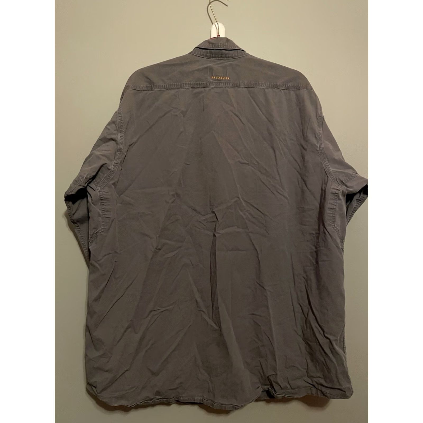 Ariat Ariat Pro Series Rebar Shirt Mens 3XL Tall Gray Button-Down Long Sleeve Workwear Shirt Size US XXL / EU 58 / 5 - 6 Thumbnail