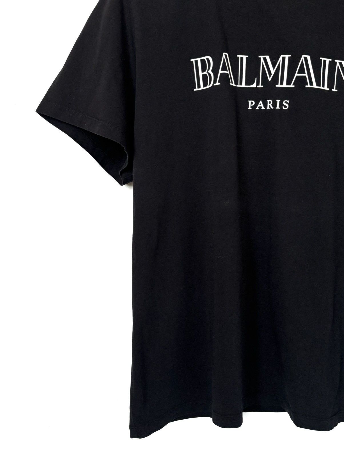 Balmain Balmain Paris Logo T-Shirt Size US XXL / EU 58 / 5 - 3 Thumbnail