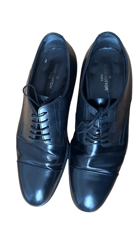 Louis Vuitton, Shoes, Price Drop Mens Louis Vuitton Derby Shoes In Black  Size 7
